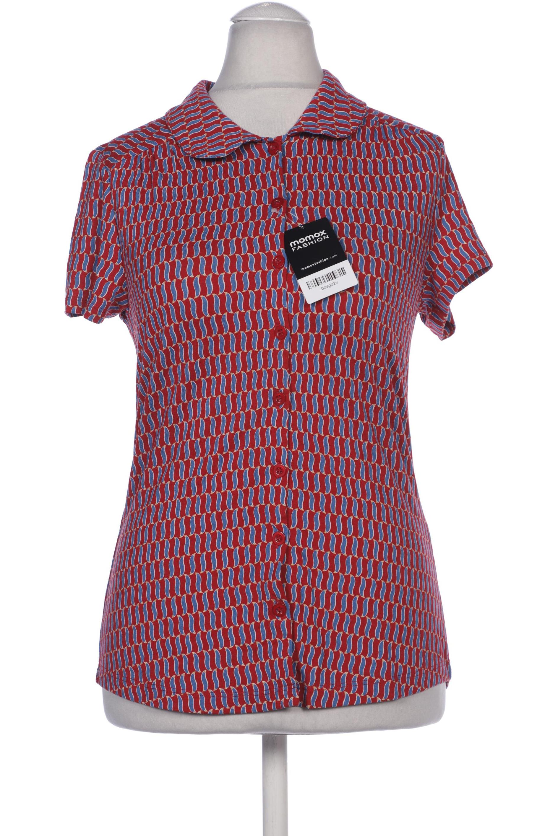 

King Louie Damen Bluse, rot, Gr. 38