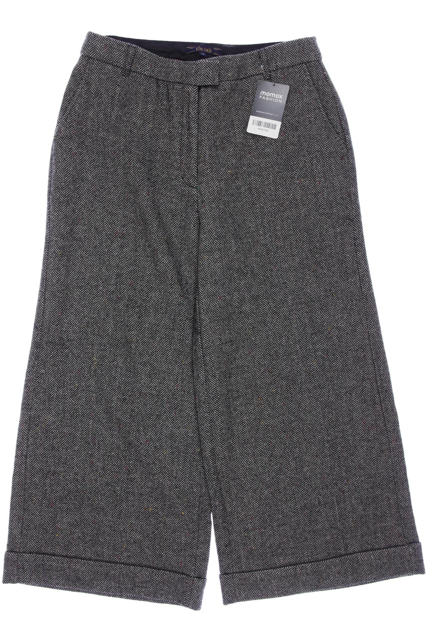 

King Louie Damen Stoffhose, grau, Gr. 38