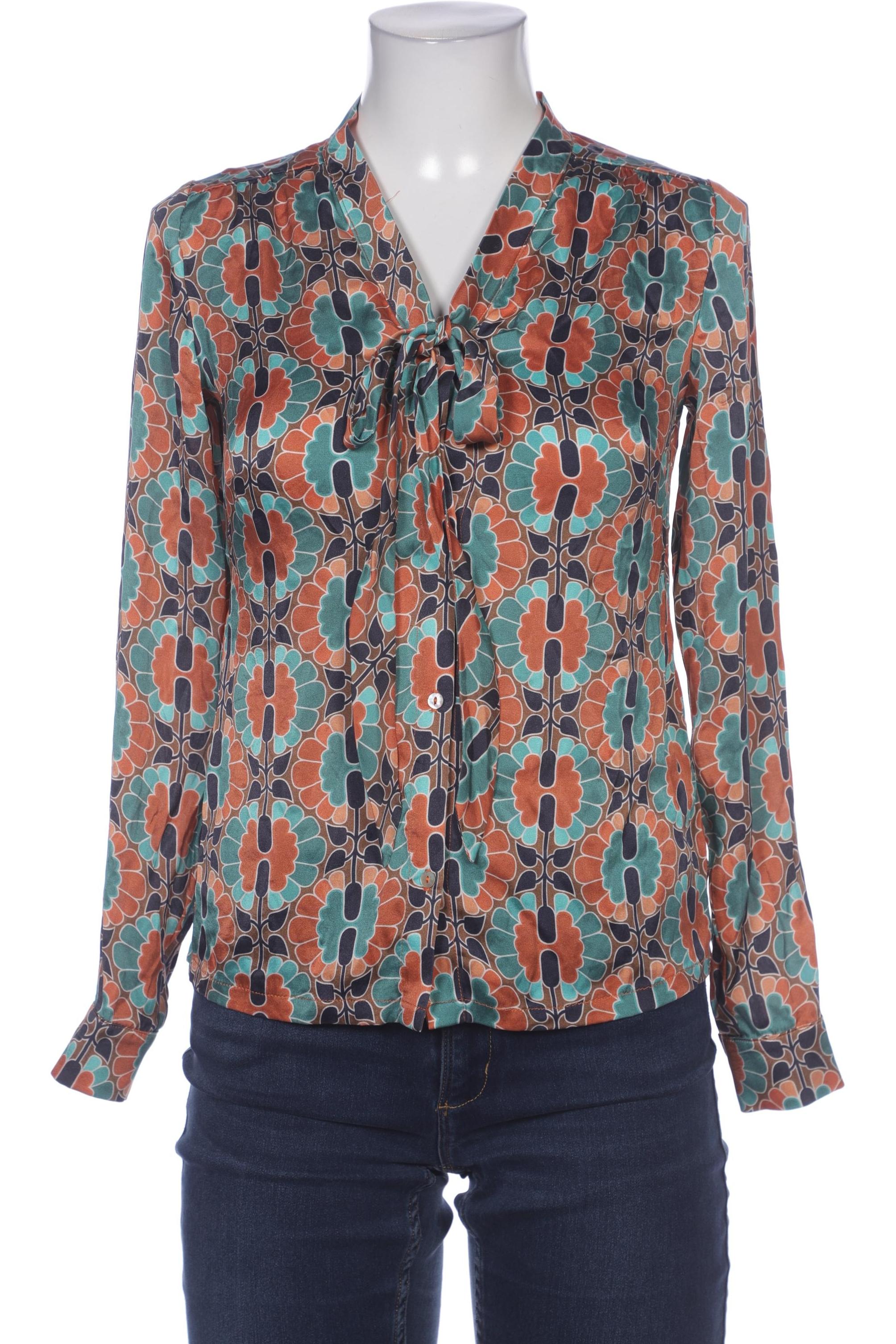 

King Louie Damen Bluse, türkis, Gr. 38