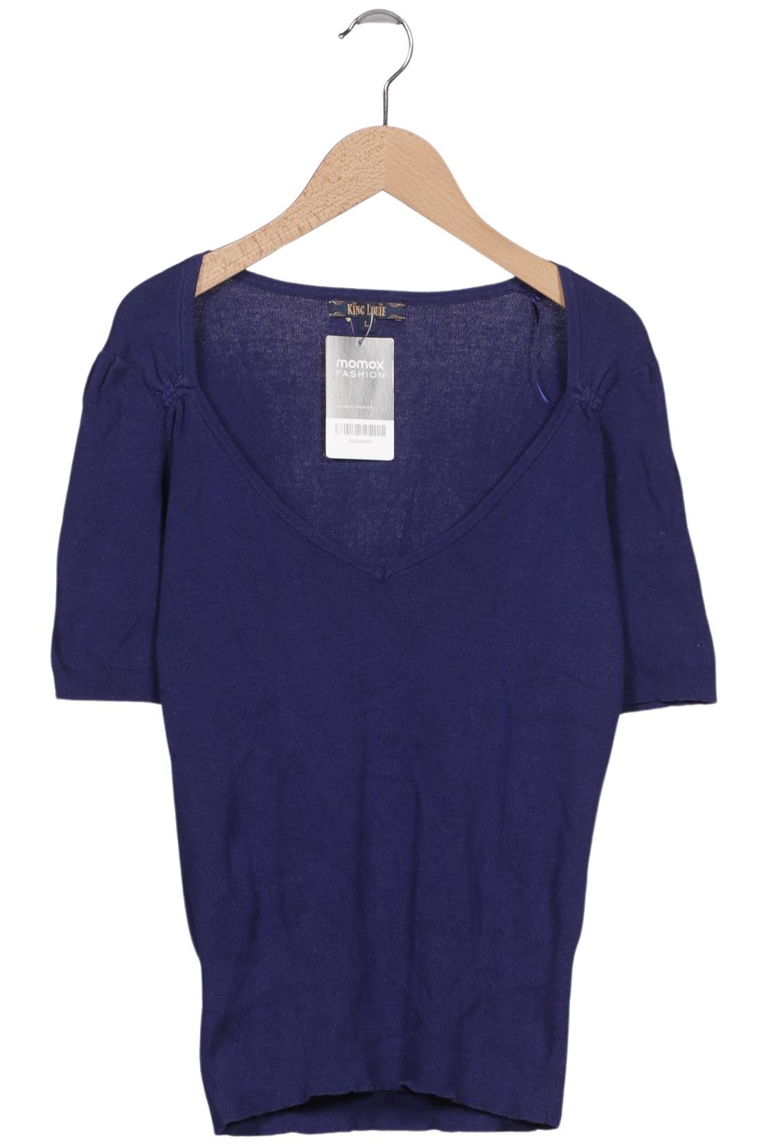 

King Louie Damen T-Shirt, marineblau, Gr. 42