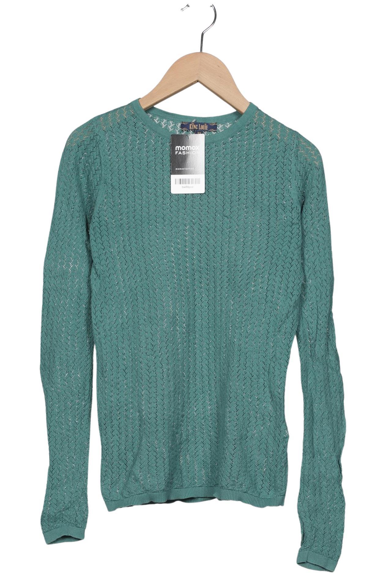 

King Louie Damen Pullover, türkis, Gr. 34