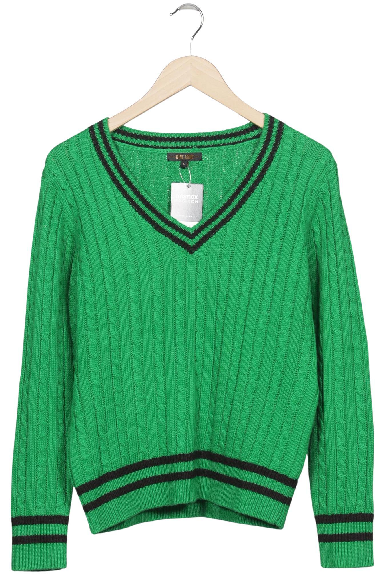 

King Louie Damen Pullover, grün, Gr. 42