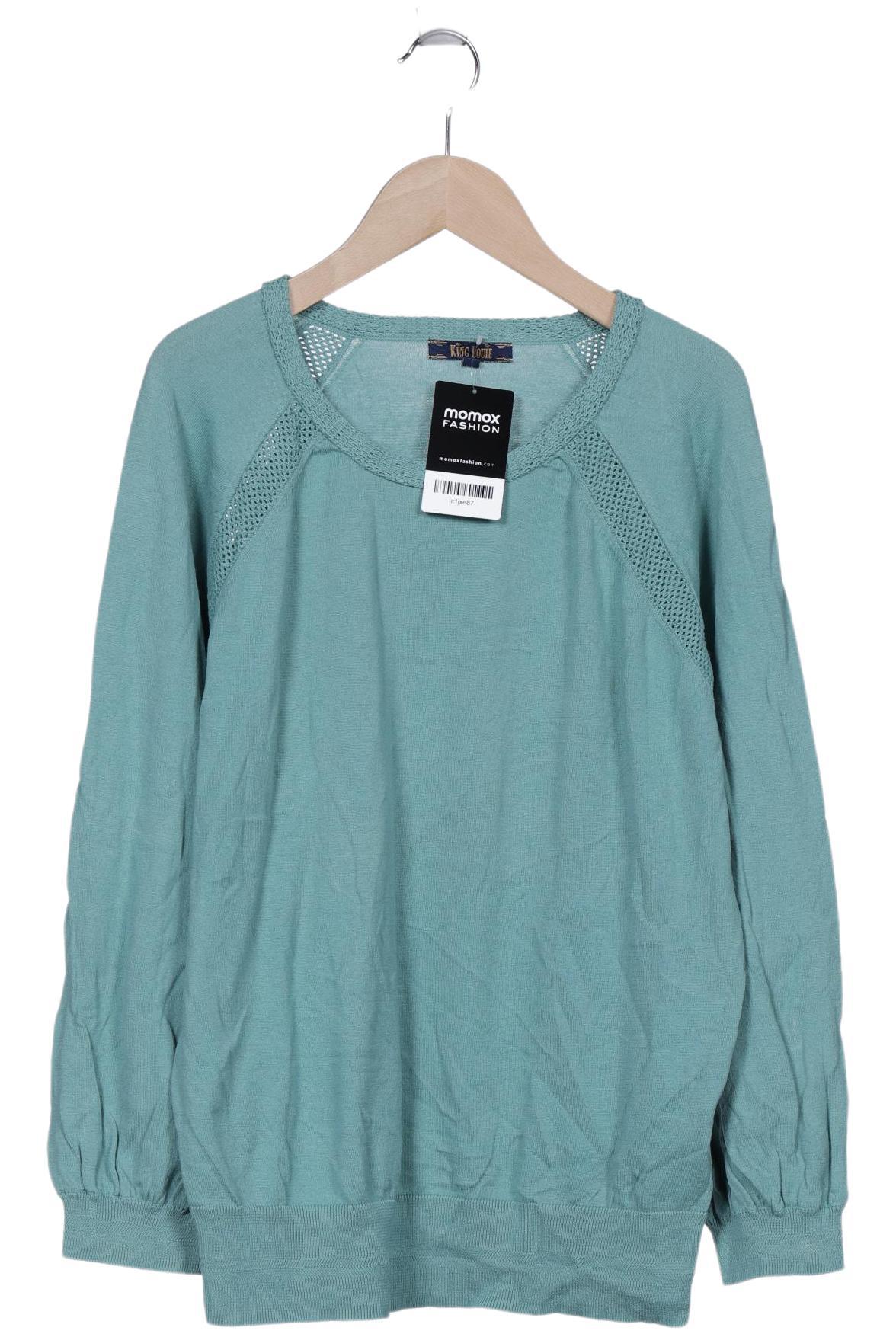

King Louie Damen Pullover, grün, Gr. 44