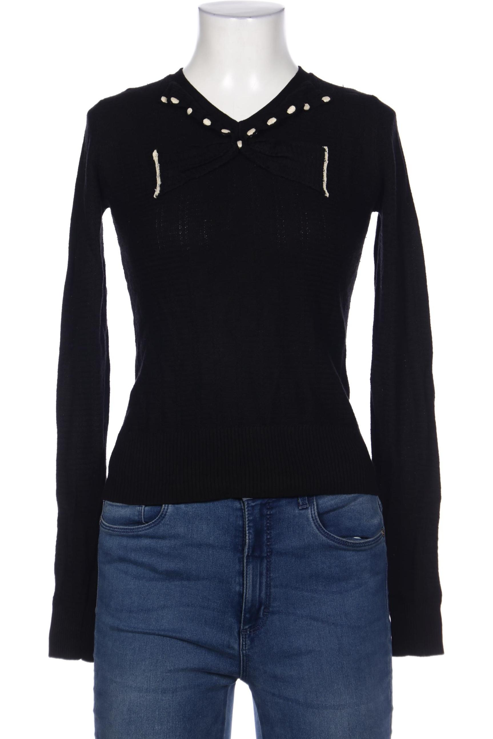 

King Louie Damen Pullover, schwarz, Gr. 34