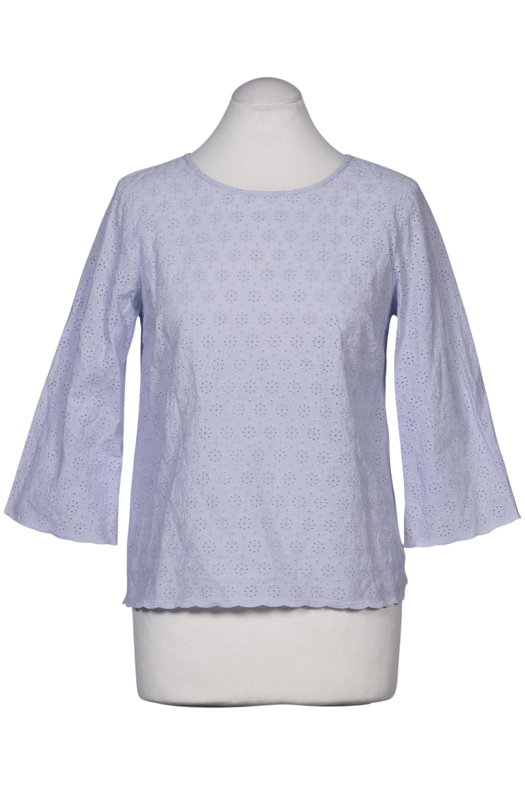 

King Louie Damen Bluse, hellblau, Gr. 38