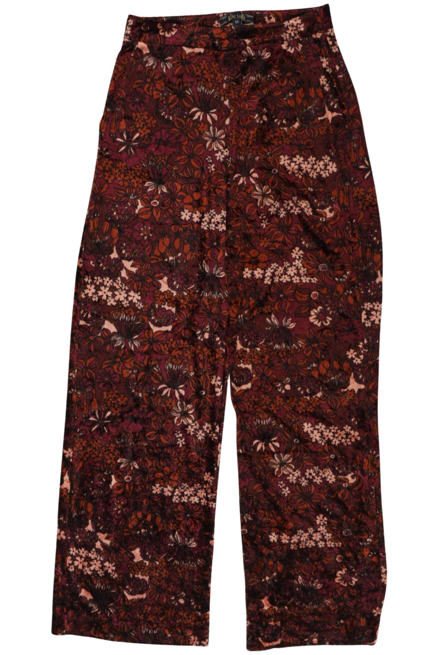 

King Louie Damen Stoffhose, braun, Gr. 0