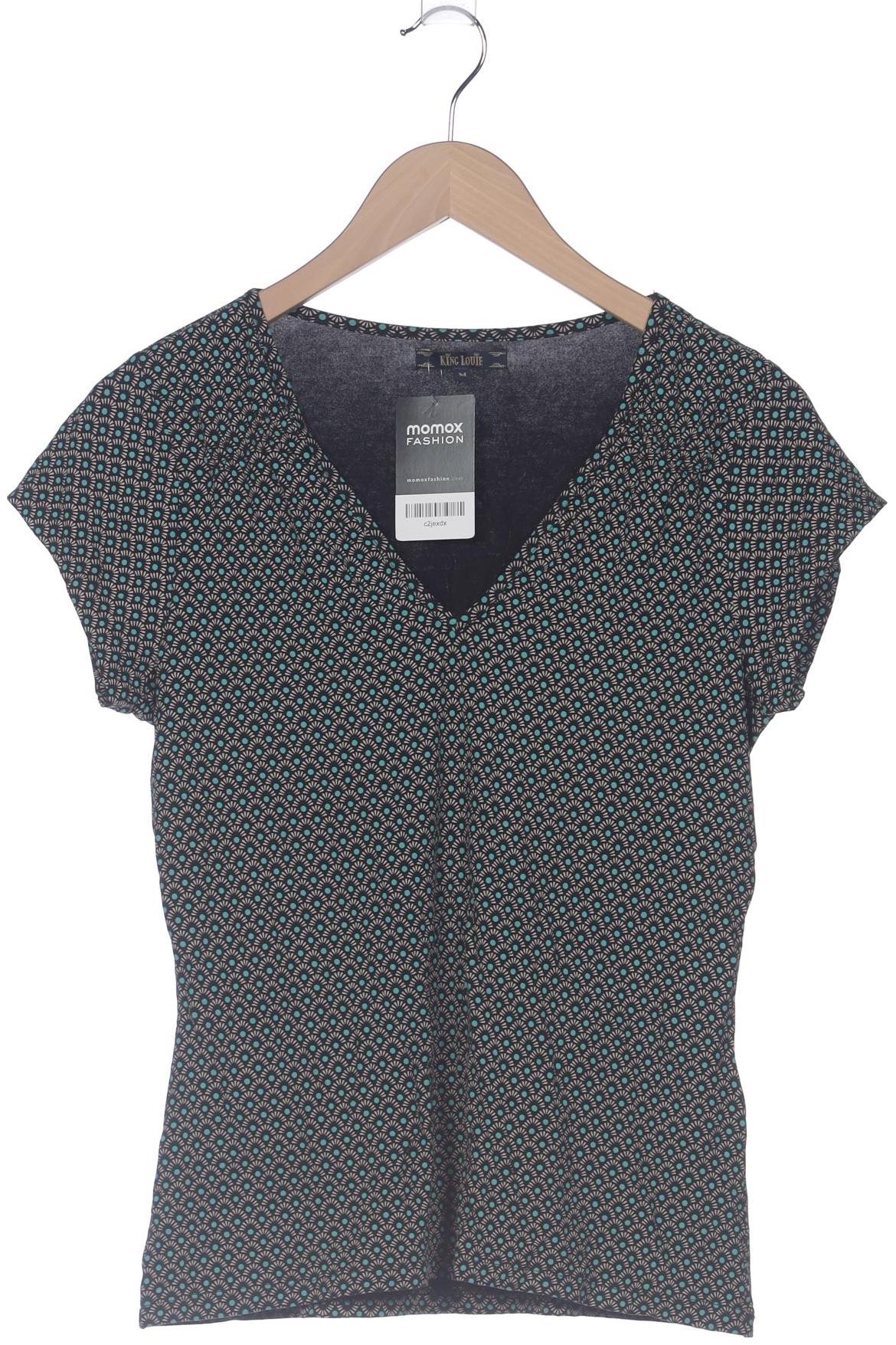 

King Louie Damen T-Shirt, schwarz, Gr. 38
