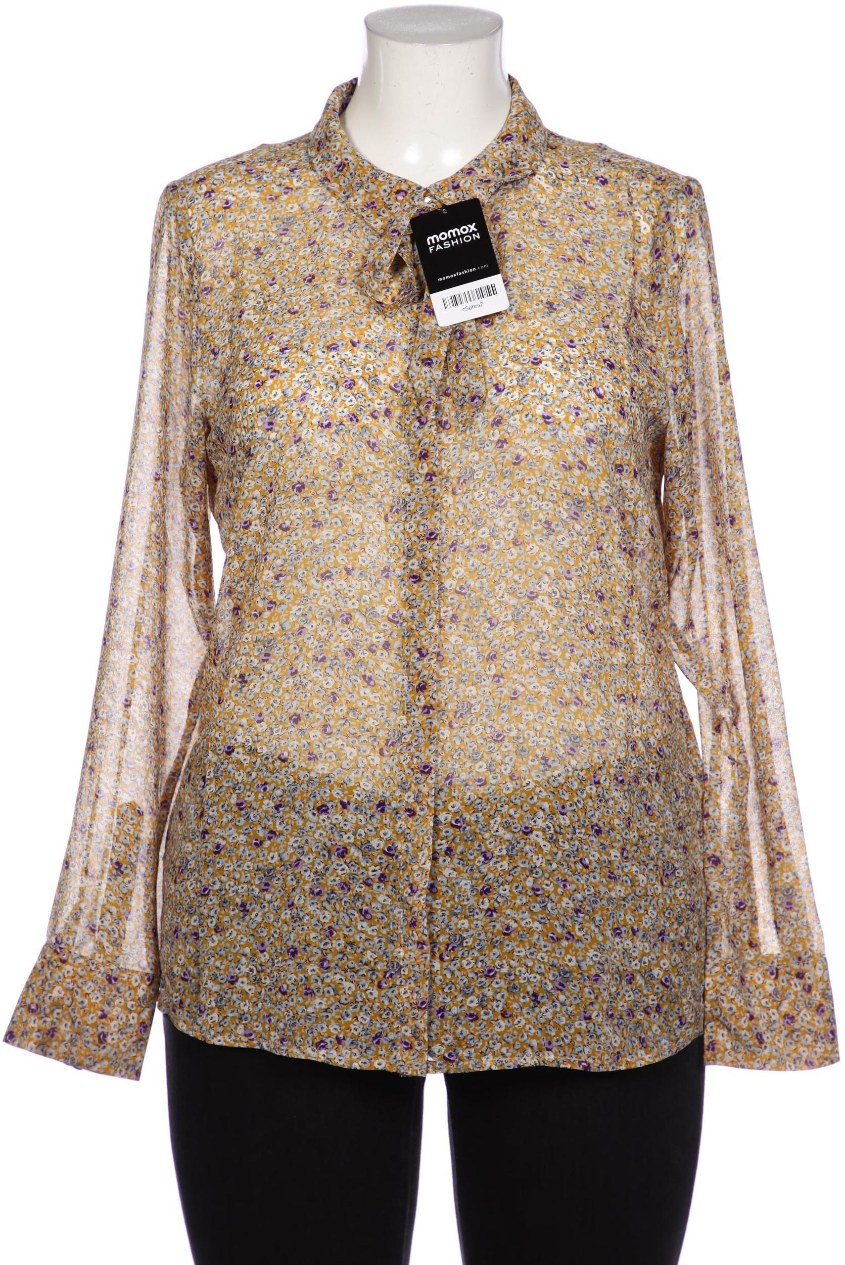 

King Louie Damen Bluse, gelb, Gr. 42