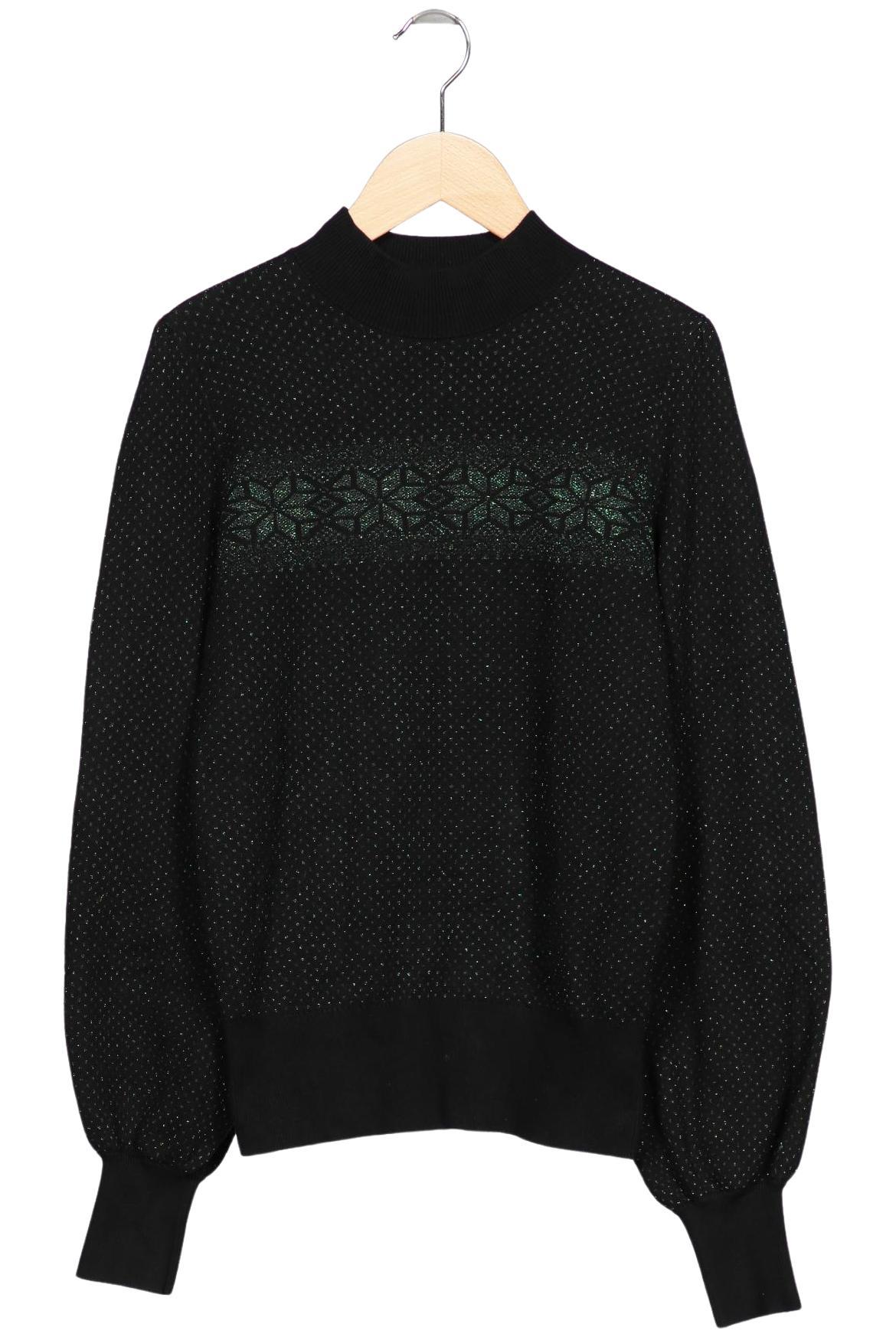 

King Louie Damen Pullover, schwarz, Gr. 36