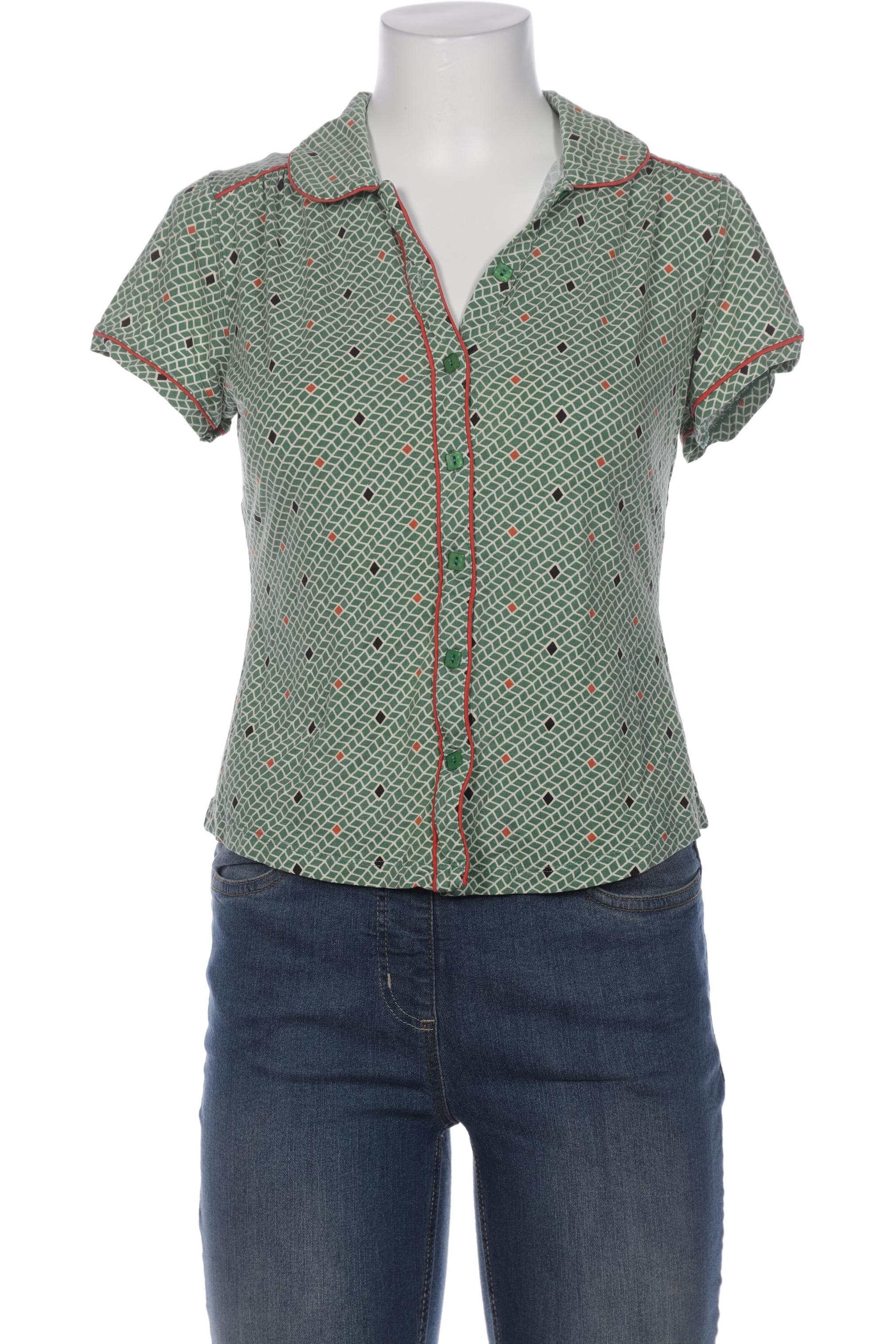

King Louie Damen Bluse, grün, Gr. 38