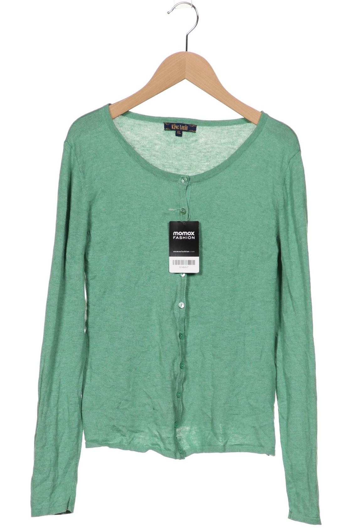

KING LOUIE Damen Strickjacke, grün