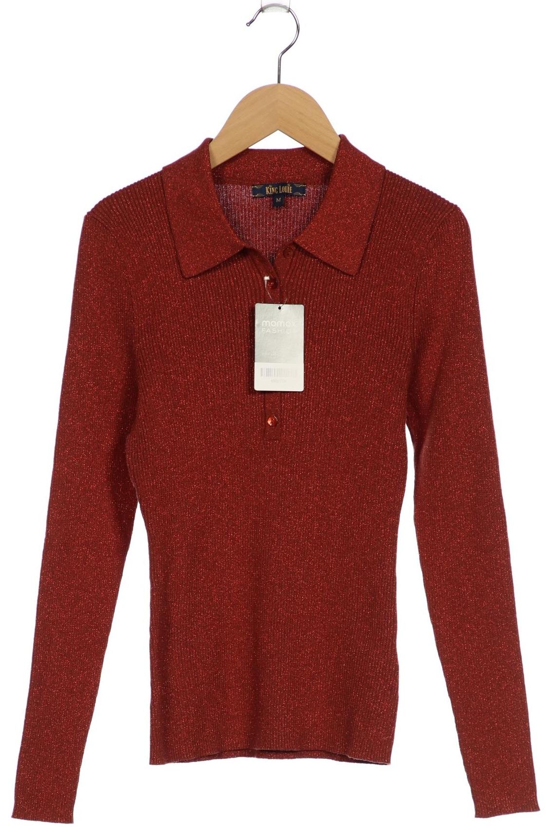 

King Louie Damen Pullover, rot, Gr. 38