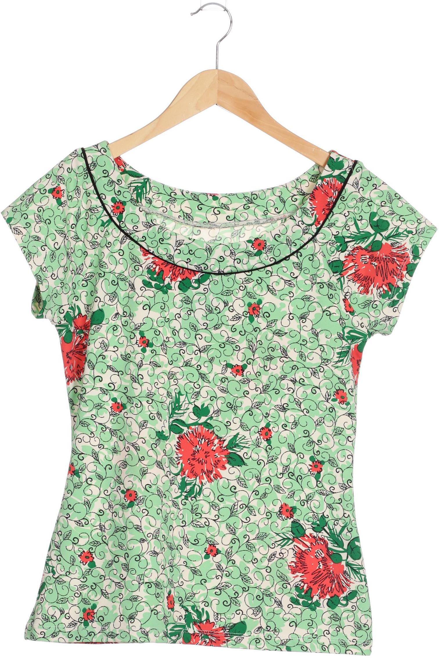 

King Louie Damen Bluse, grün, Gr. 38