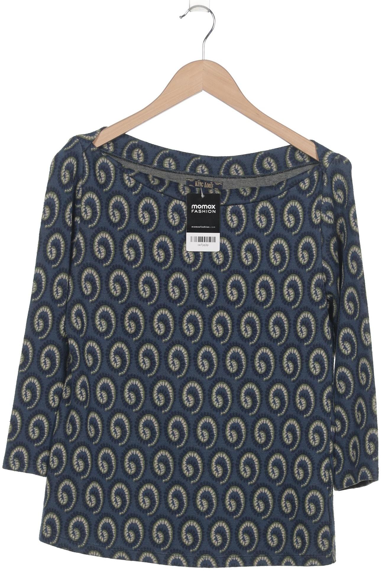 

King Louie Damen Sweatshirt, blau, Gr. 42