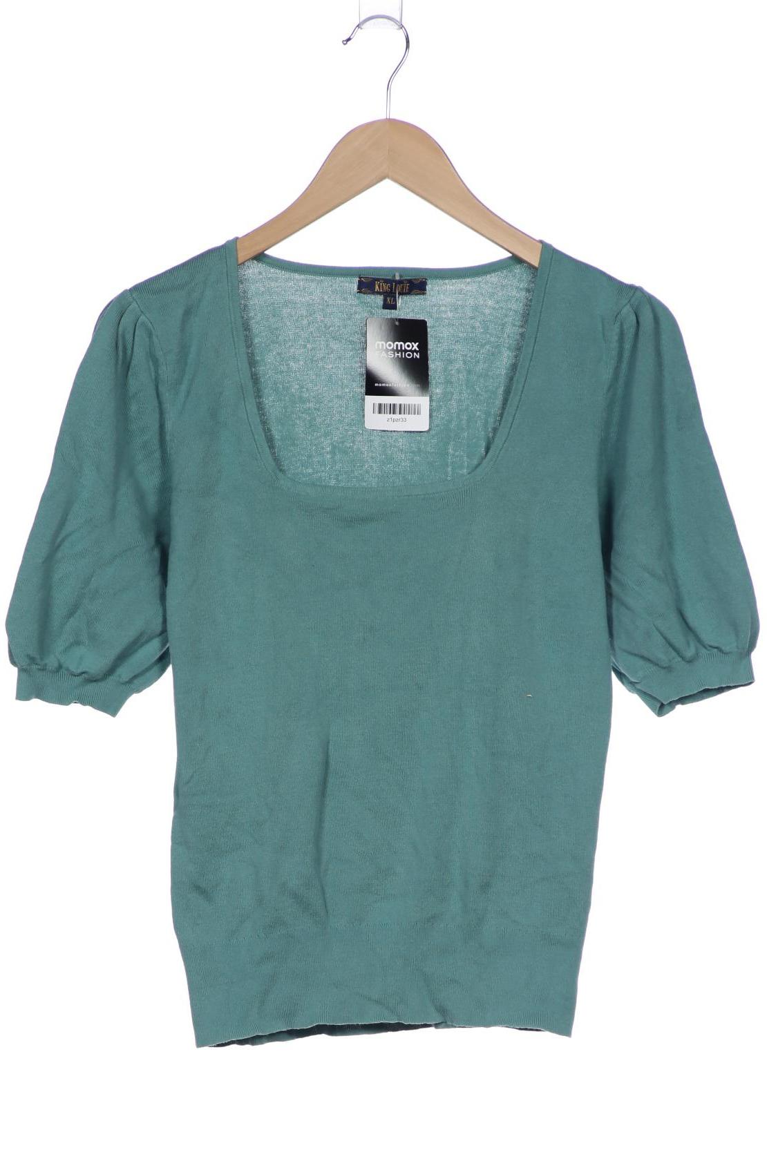 

King Louie Damen Pullover, türkis, Gr. 44