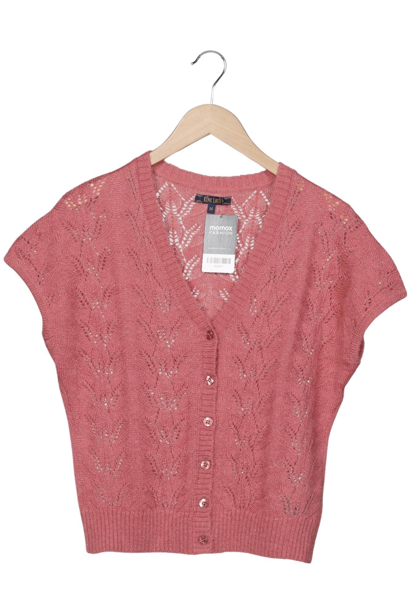 

King Louie Damen Strickjacke, pink, Gr. 38