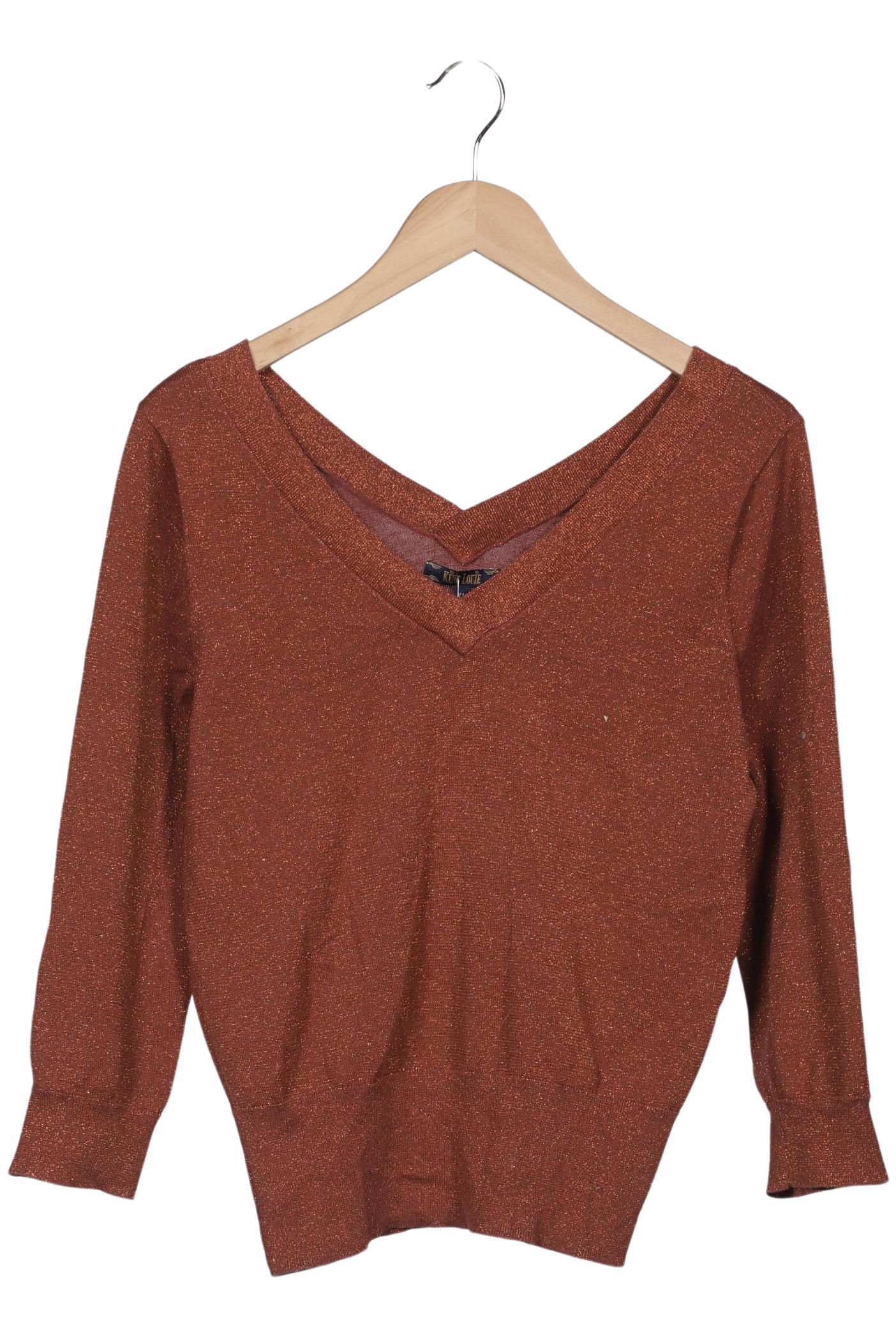 

King Louie Damen Pullover, braun, Gr. 44