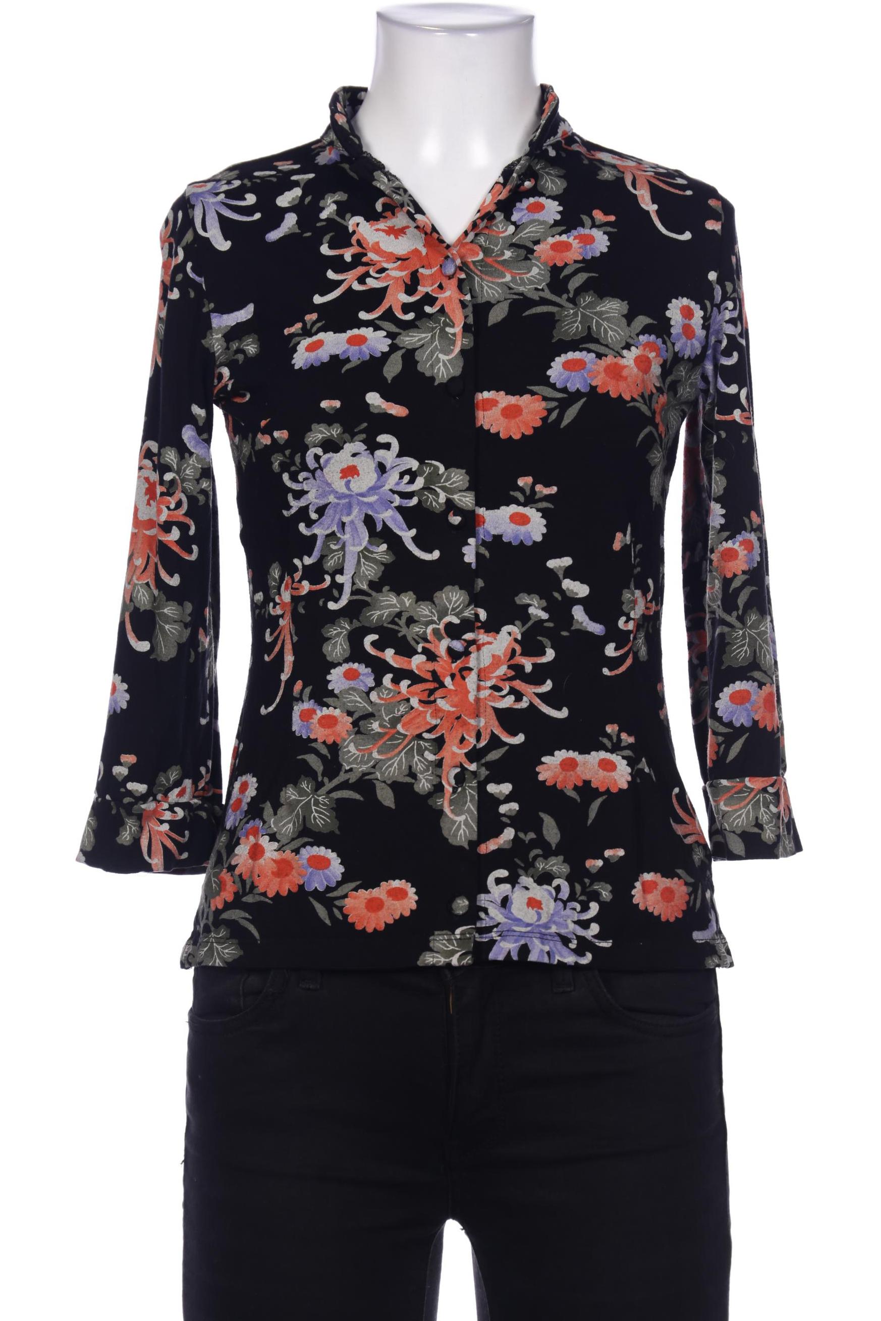

King Louie Damen Bluse, schwarz, Gr. 36