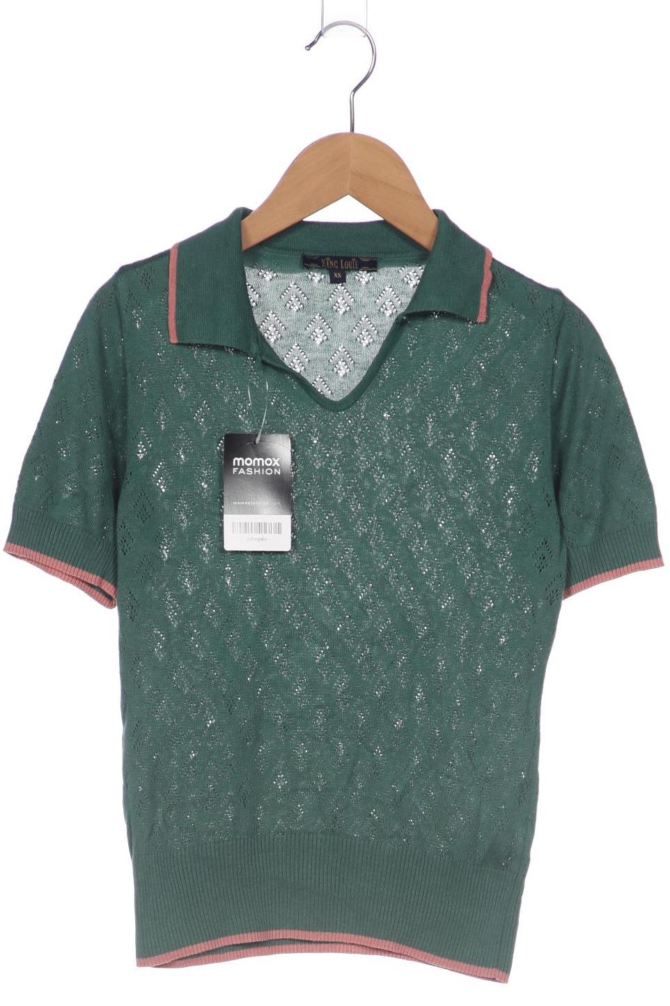 

King Louie Damen Pullover, grün, Gr. 34