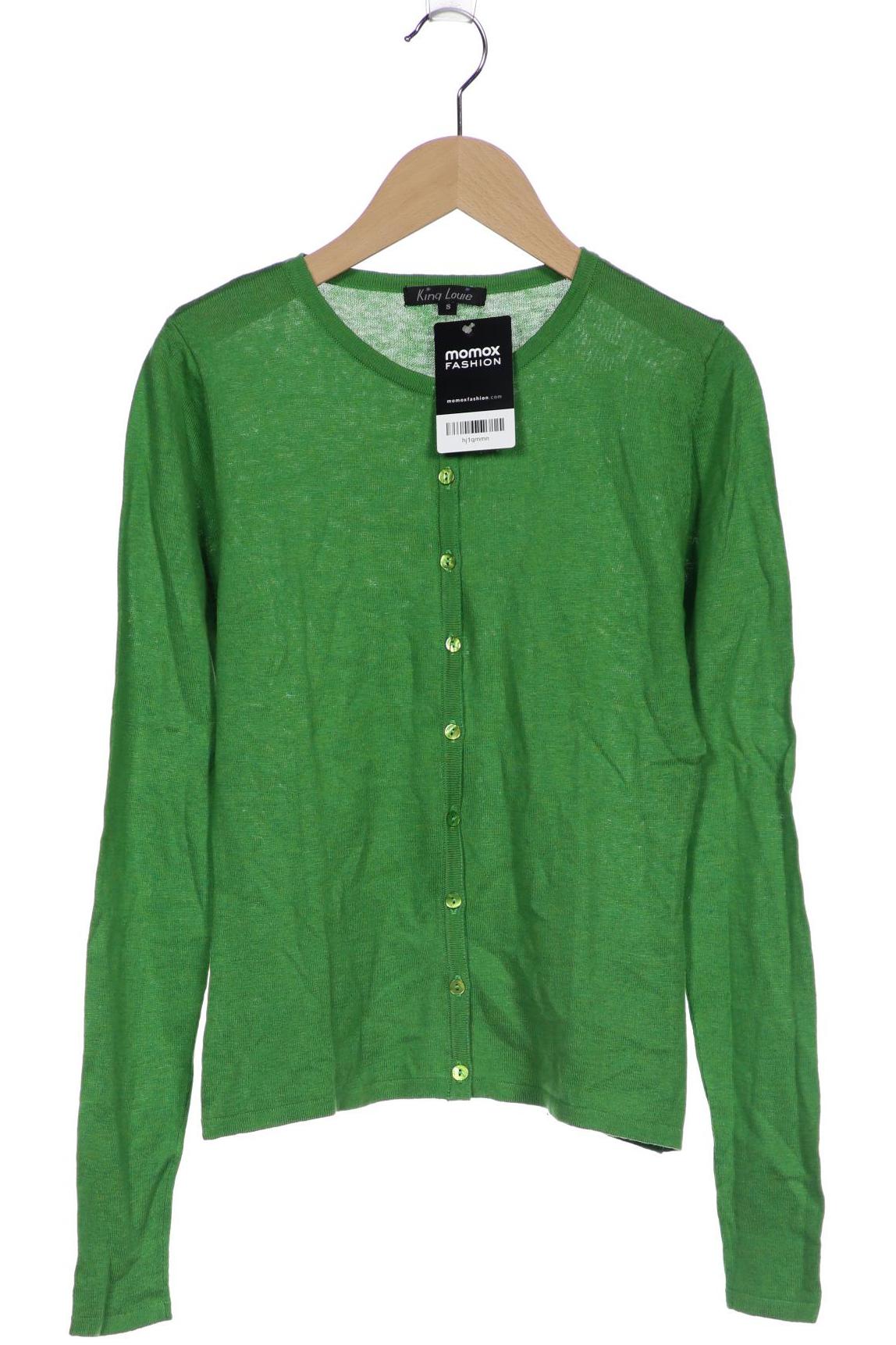 

King Louie Damen Strickjacke, grün, Gr. 36