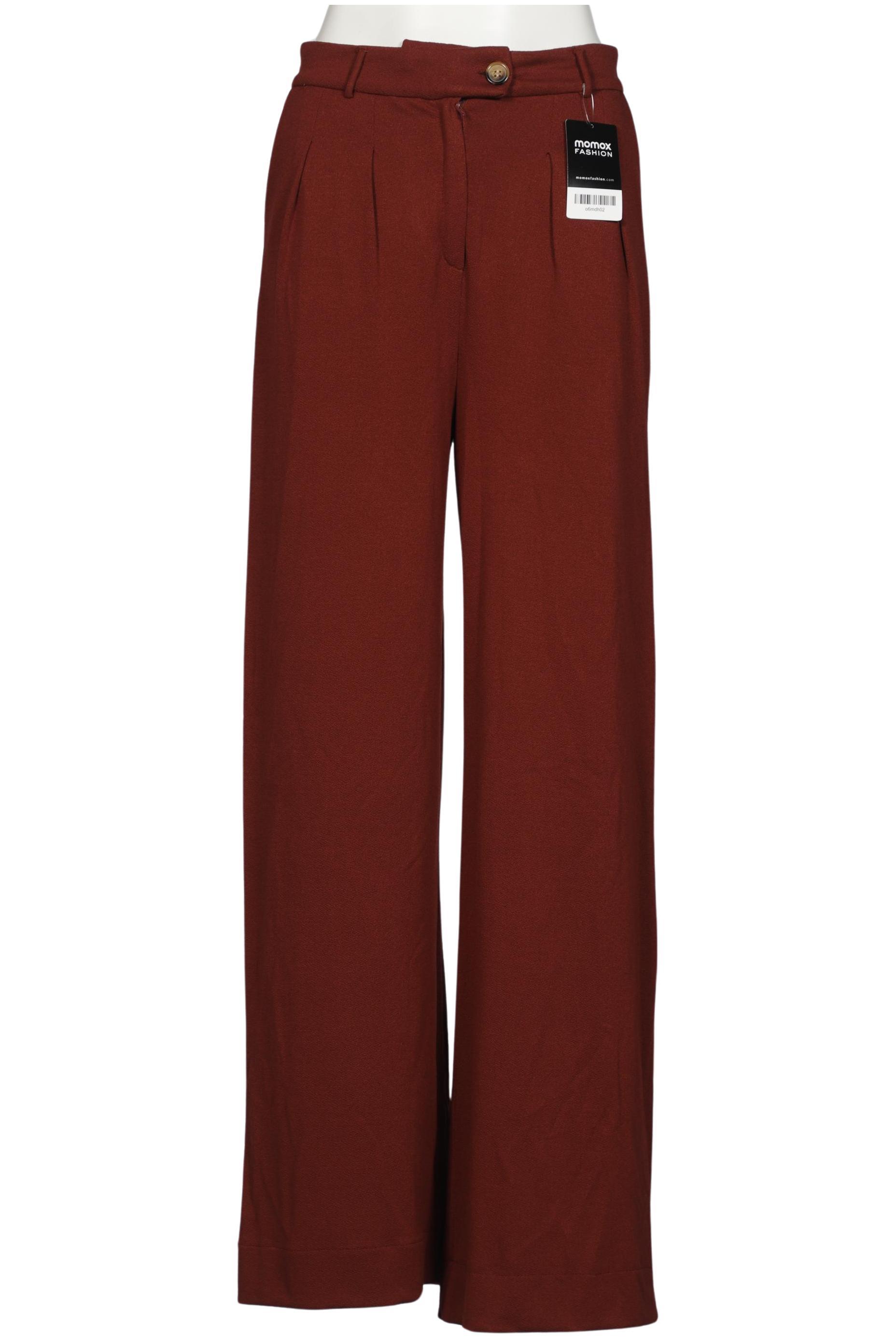 

King Louie Damen Stoffhose, braun, Gr. 0