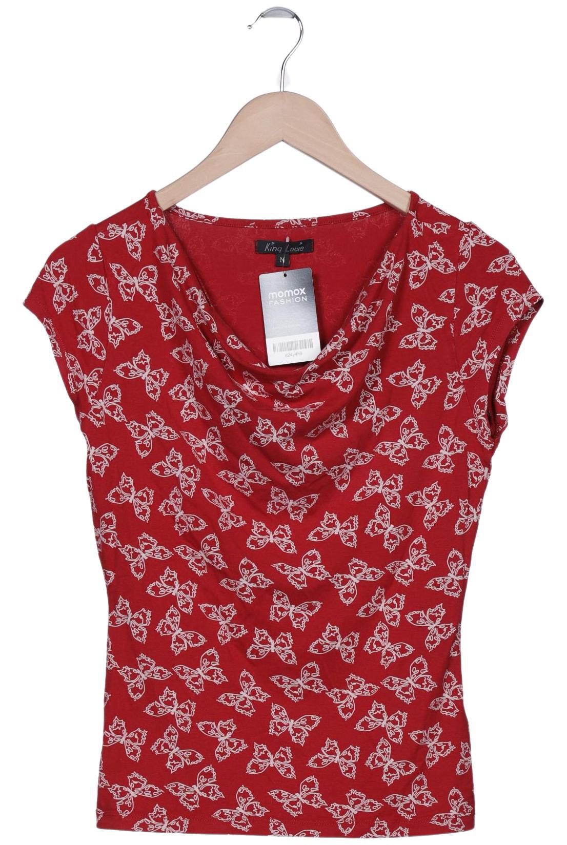 

King Louie Damen T-Shirt, rot, Gr. 38