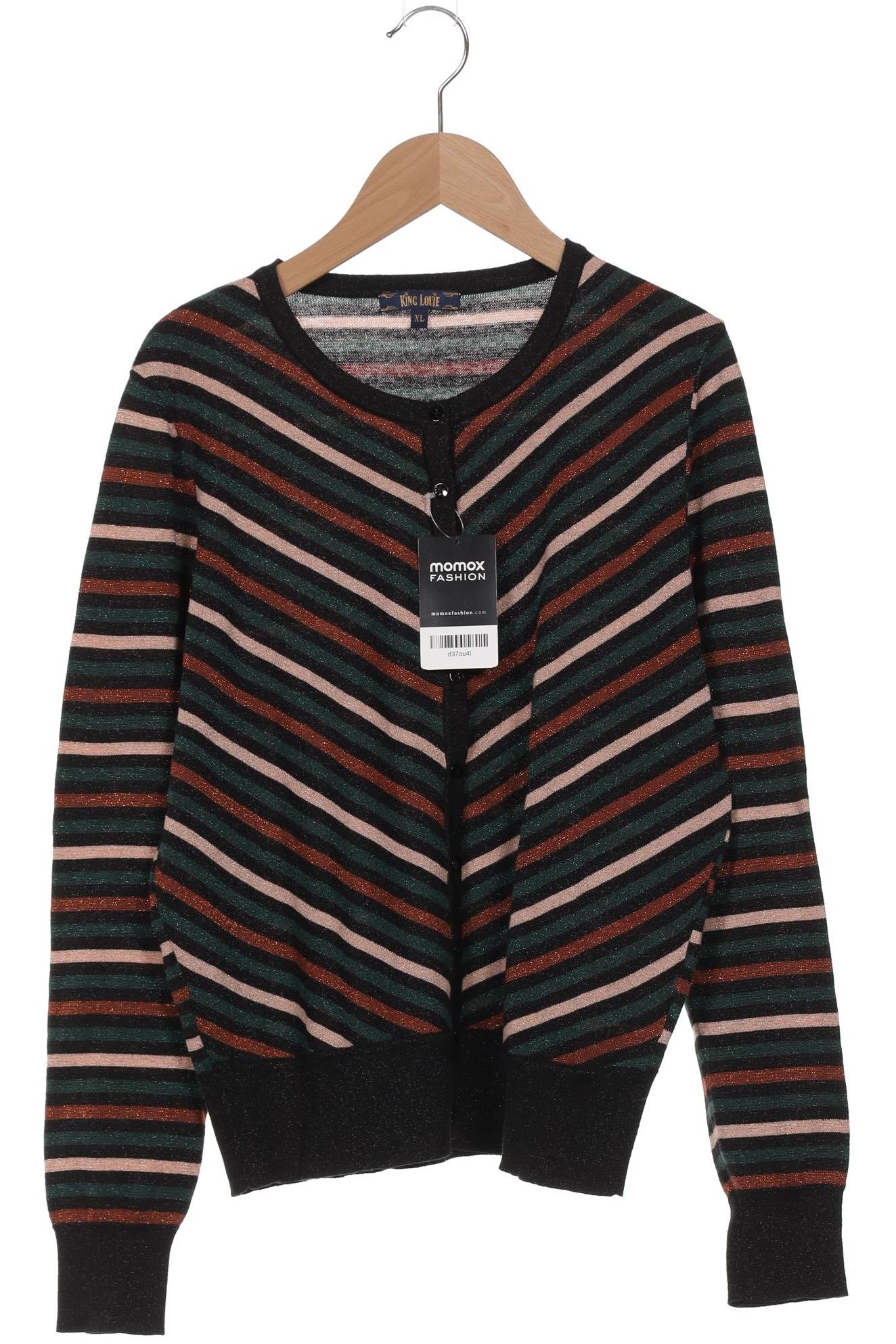 

King Louie Damen Strickjacke, mehrfarbig, Gr. 44