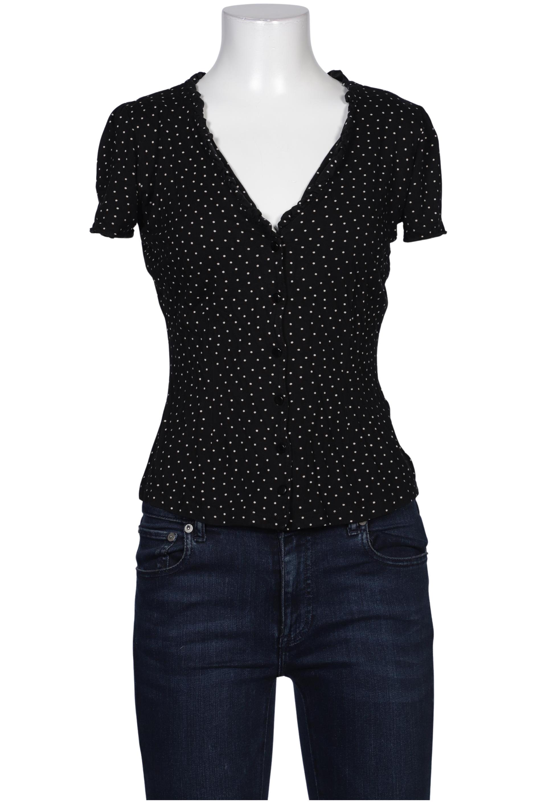 

King Louie Damen Bluse, schwarz, Gr. 36