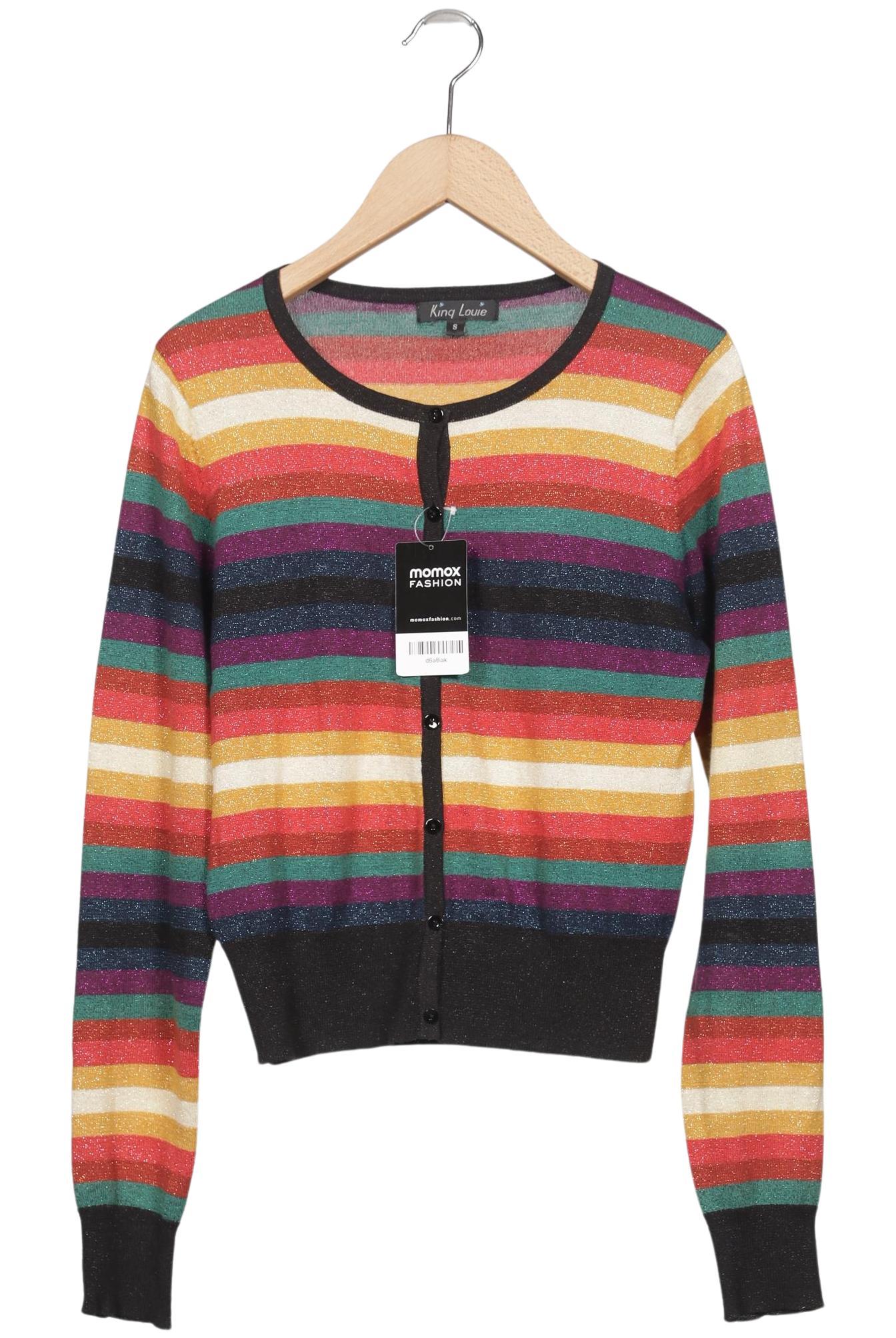 

King Louie Damen Strickjacke, mehrfarbig, Gr. 36