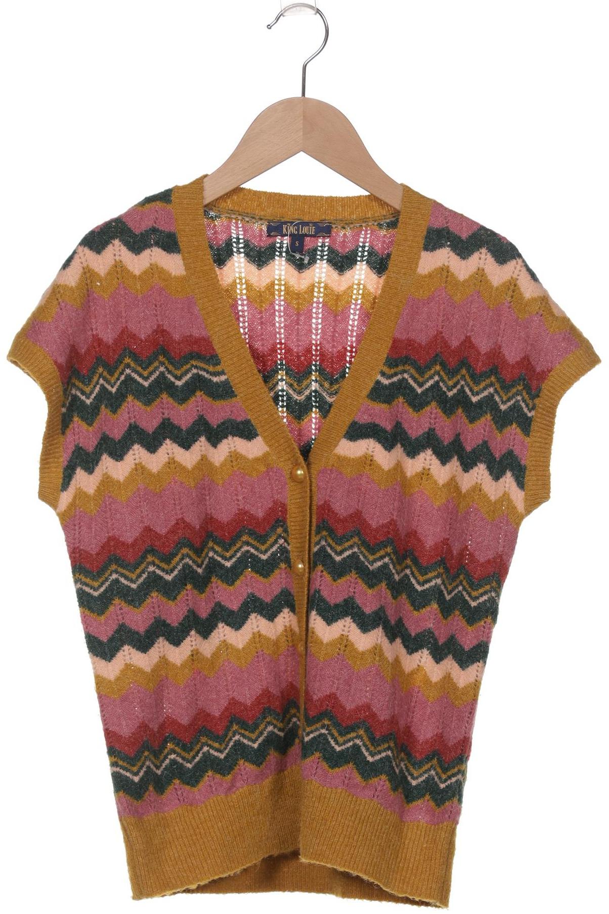 

King Louie Damen Strickjacke, mehrfarbig, Gr. 36