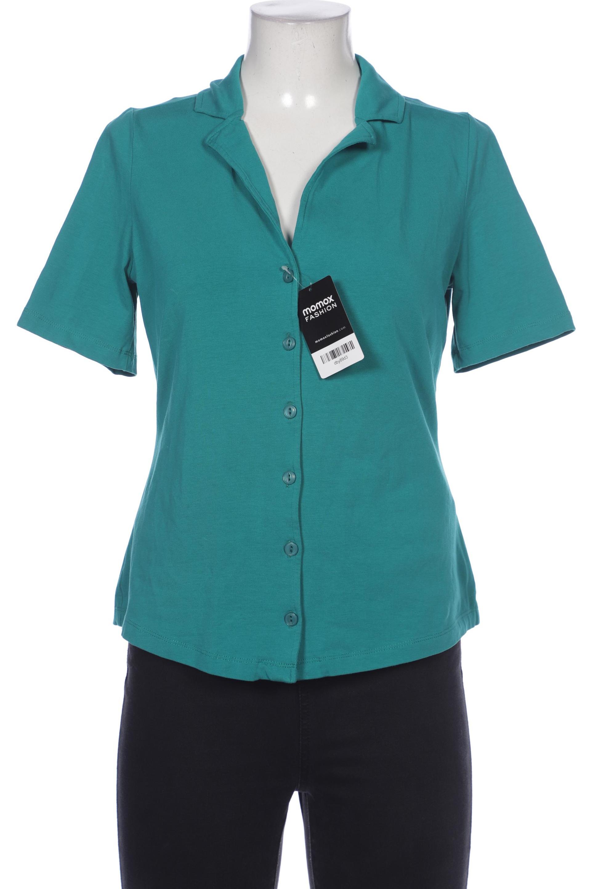 

King Louie Damen Bluse, türkis, Gr. 42