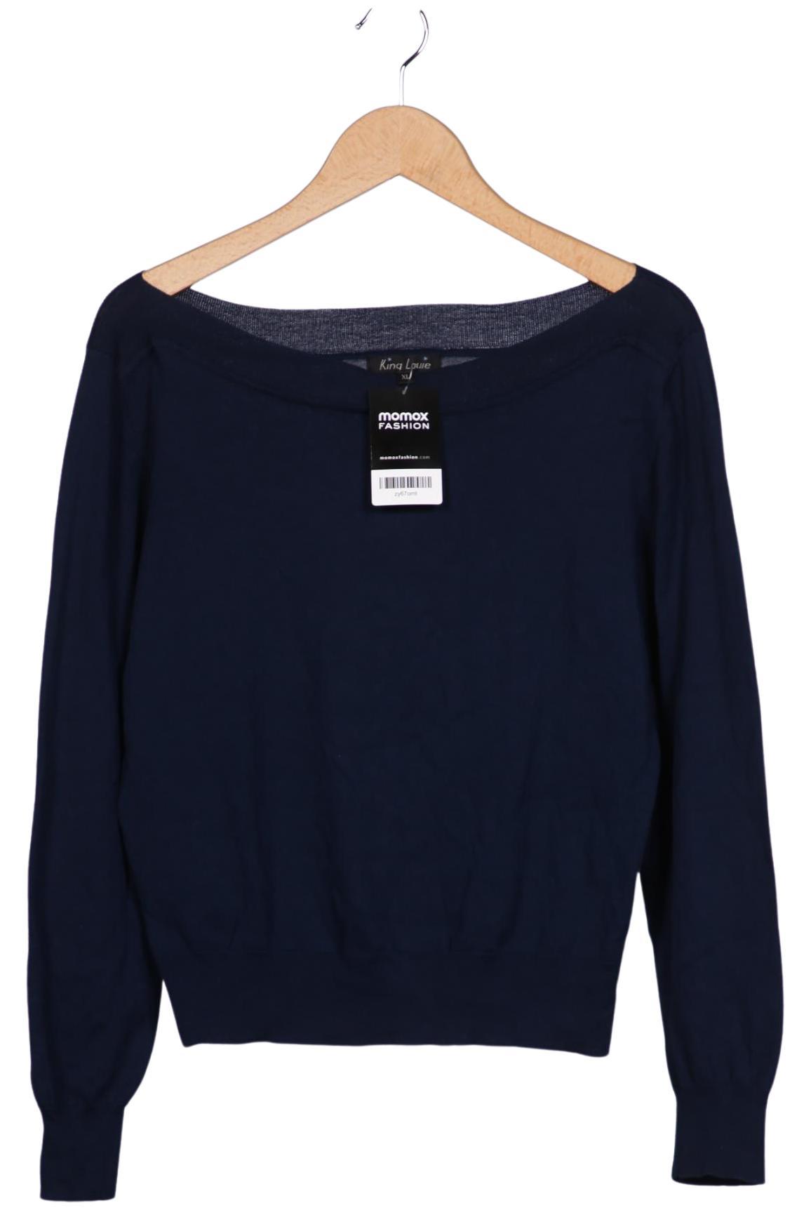 

King Louie Damen Pullover, marineblau, Gr. 44