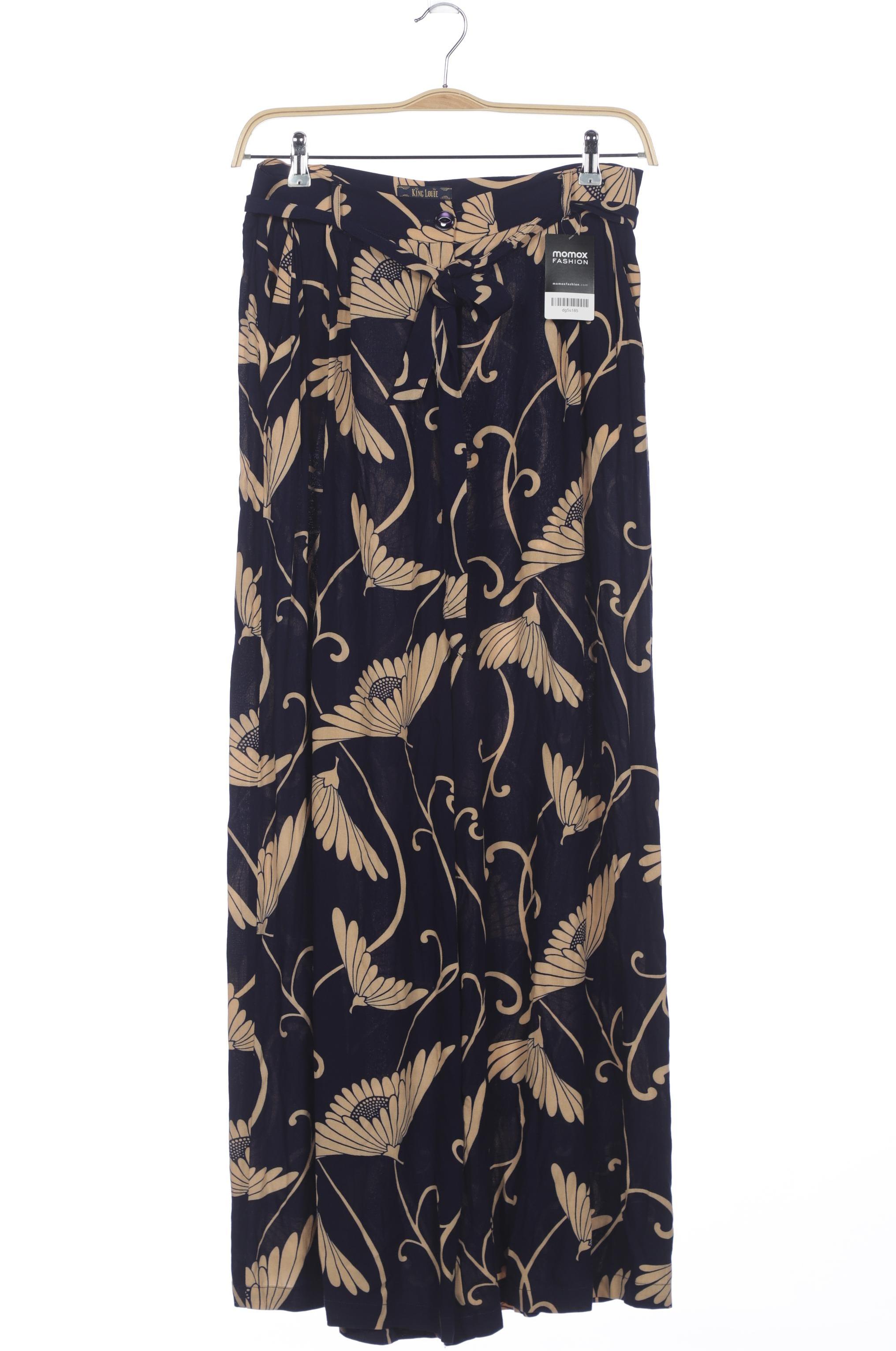 

King Louie Damen Stoffhose, marineblau, Gr. 42