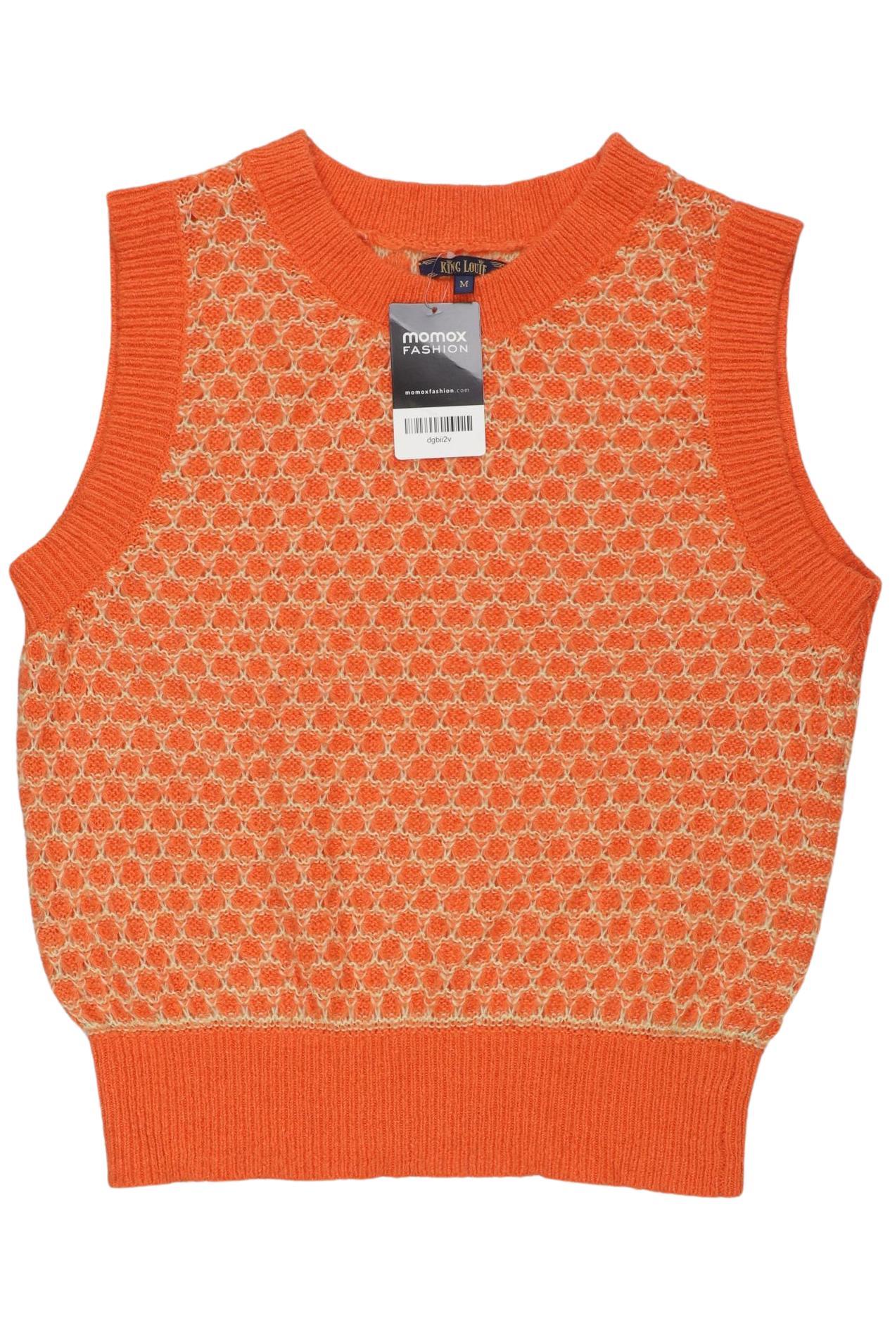 

King Louie Damen Pullover, orange, Gr. 38
