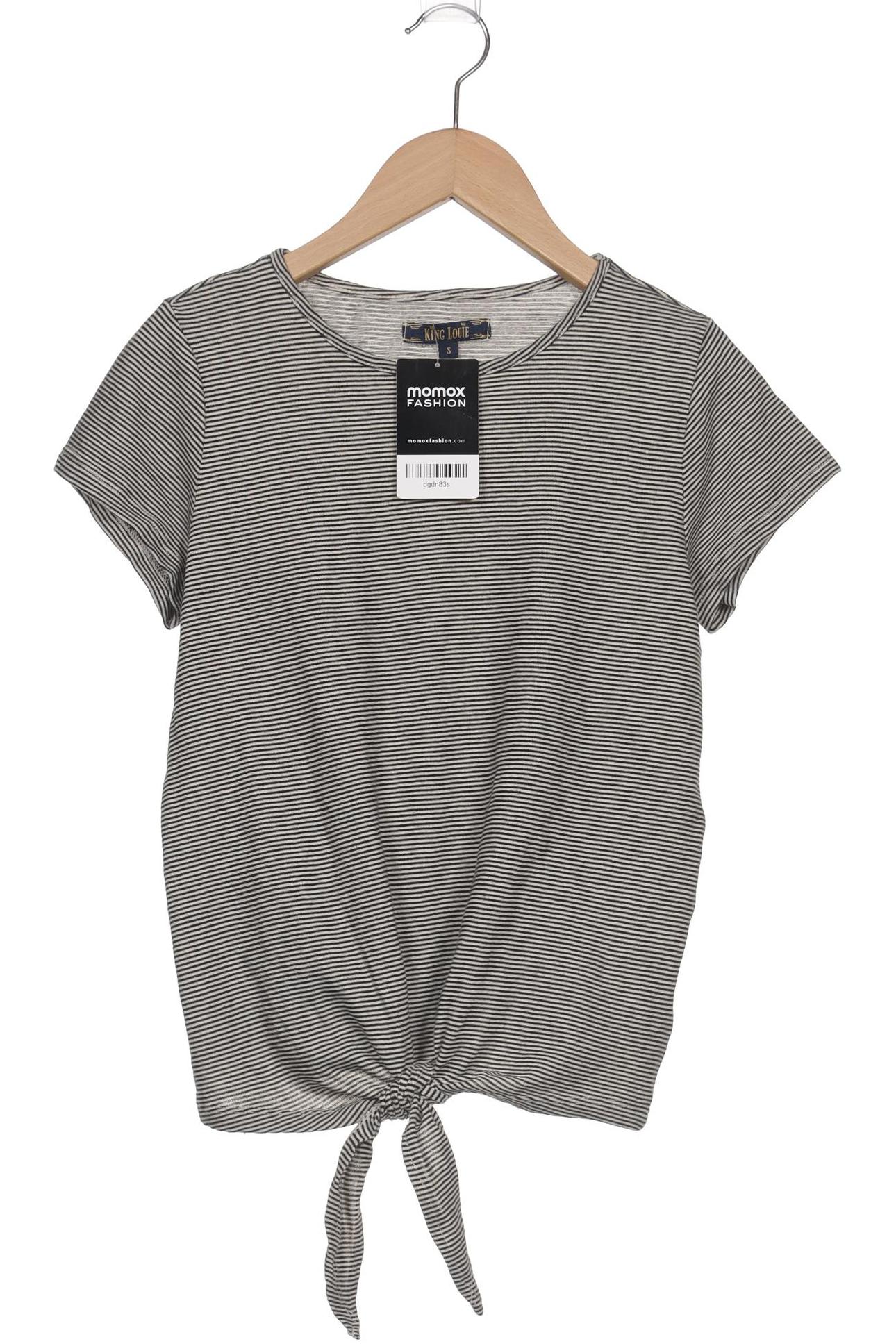 

King Louie Damen T-Shirt, schwarz, Gr. 36