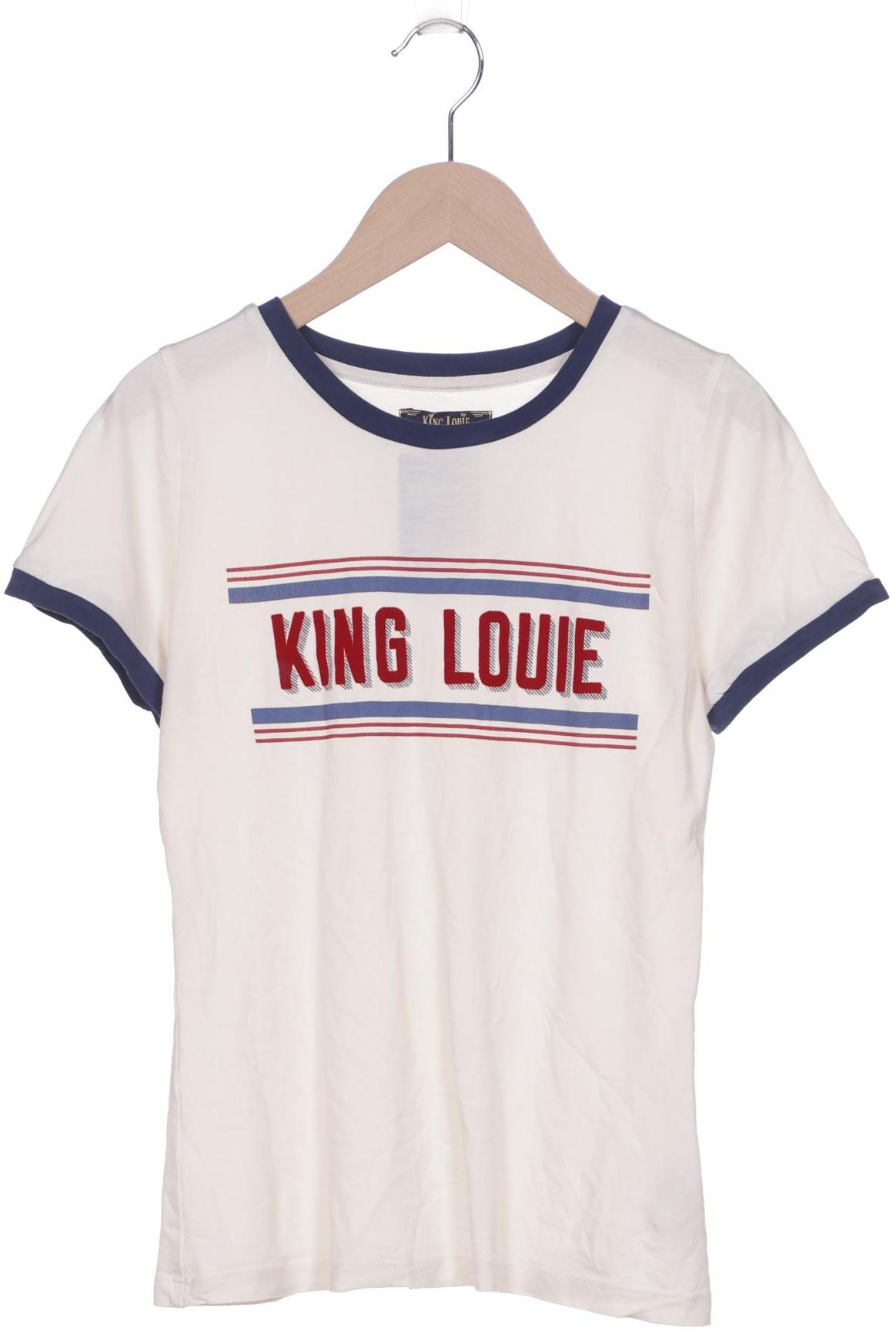 

King Louie Damen T-Shirt, cremeweiß, Gr. 36