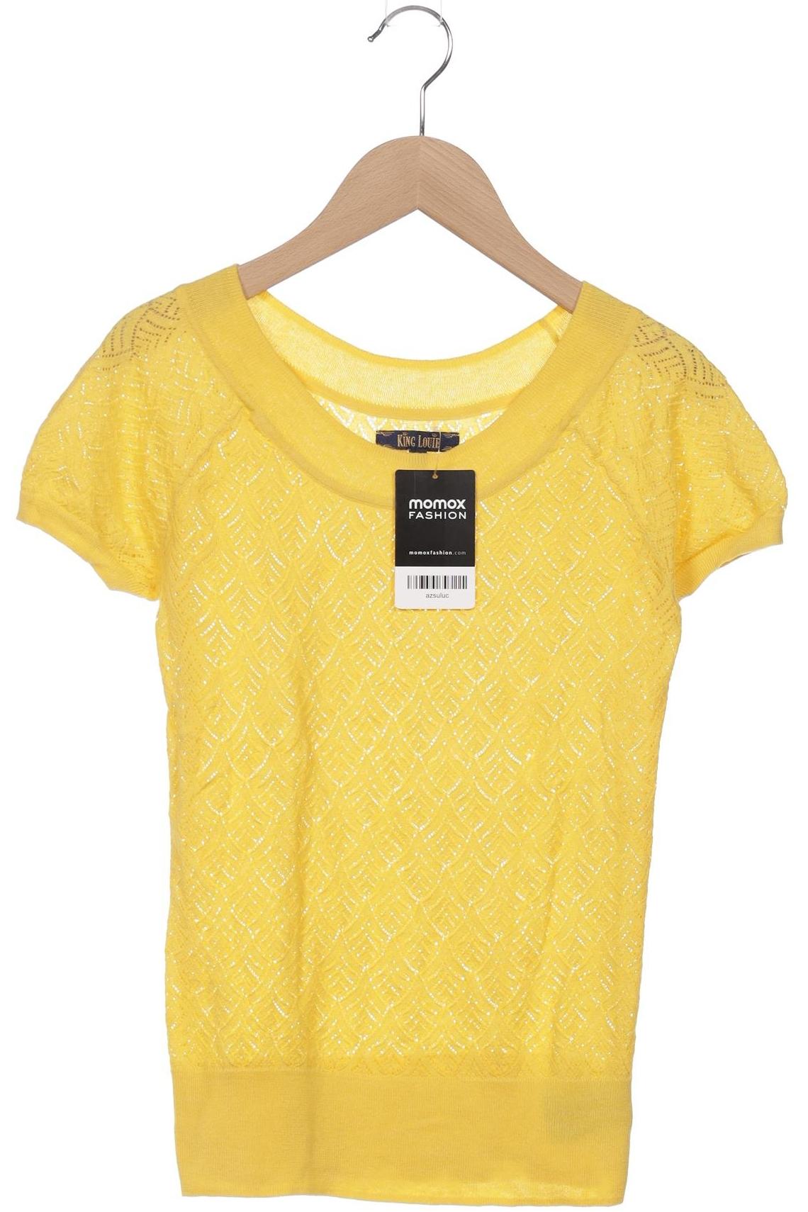 

King Louie Damen T-Shirt, gelb, Gr. 36