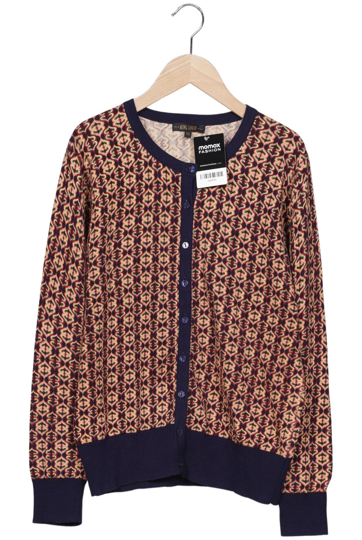 

King Louie Damen Strickjacke, mehrfarbig, Gr. 44