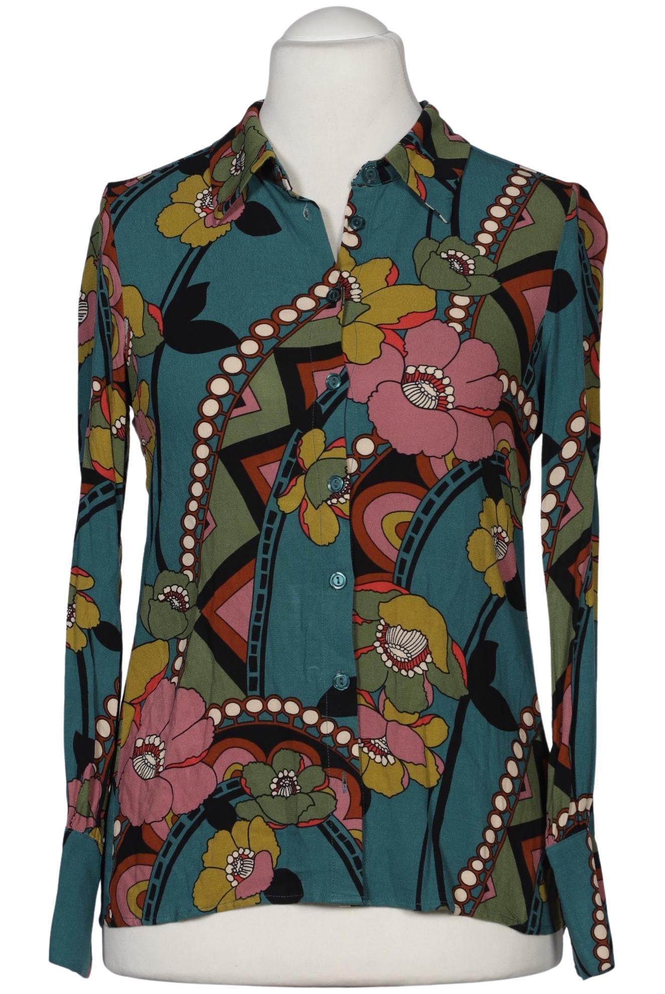 

King Louie Damen Bluse, mehrfarbig, Gr. 42