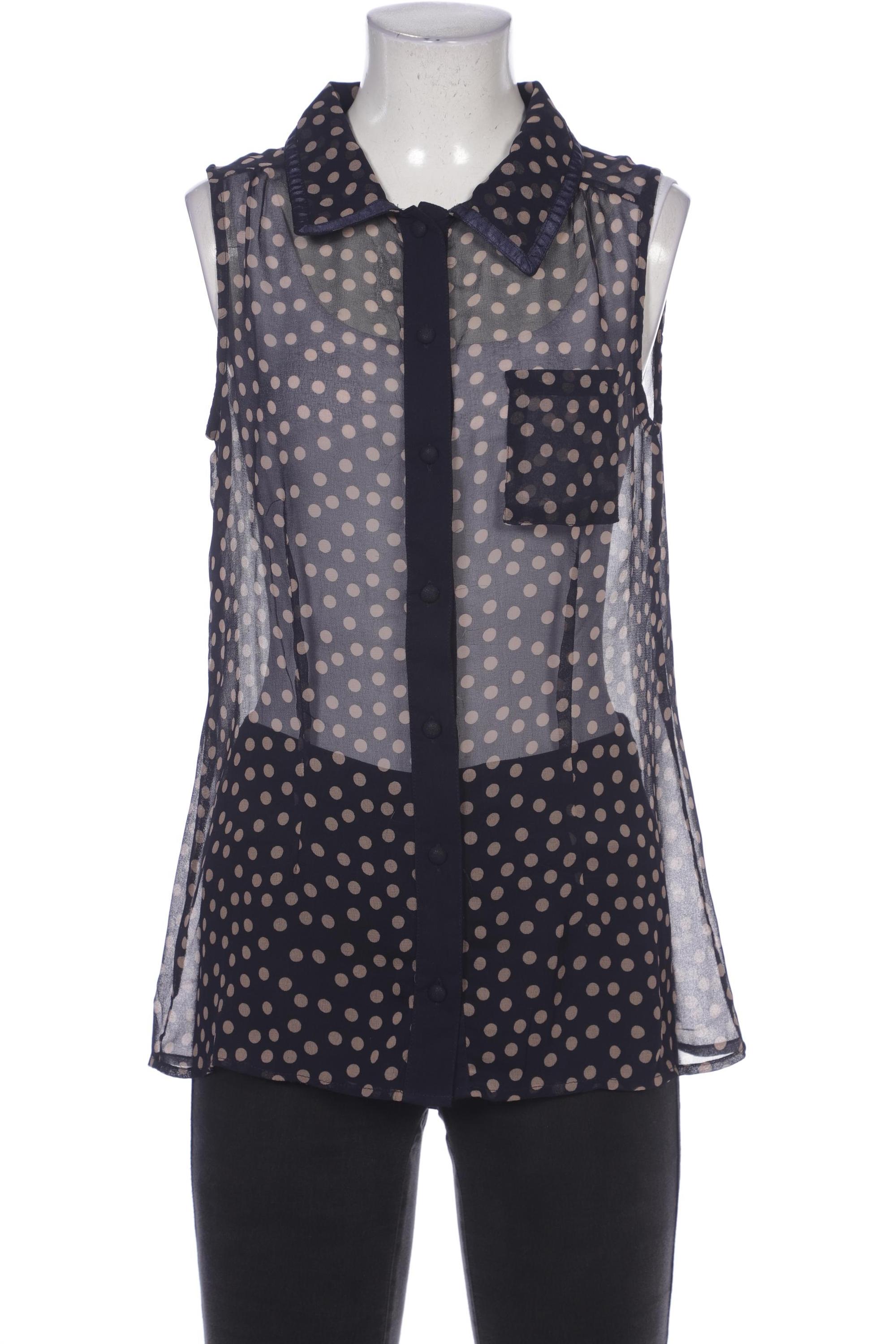 

King Louie Damen Bluse, marineblau, Gr. 38