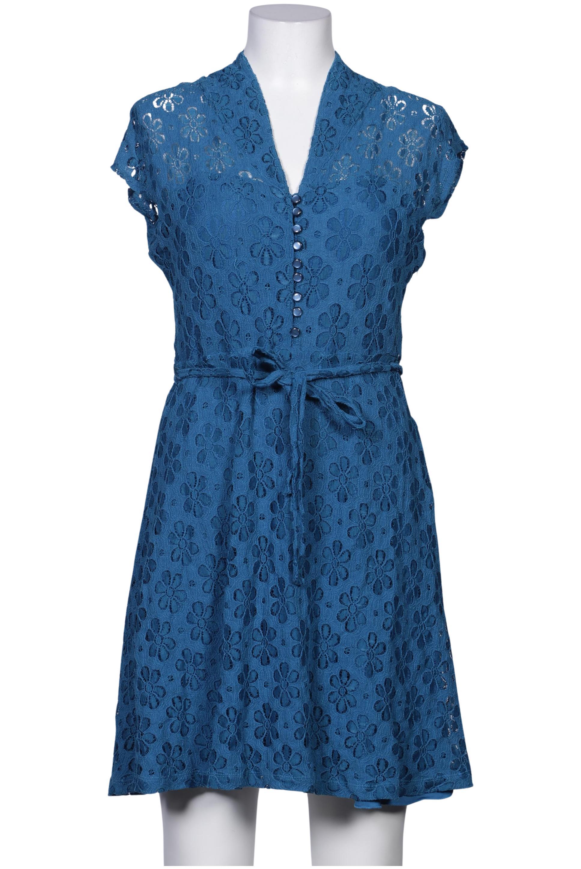 

King Louie Damen Kleid, blau, Gr. 42