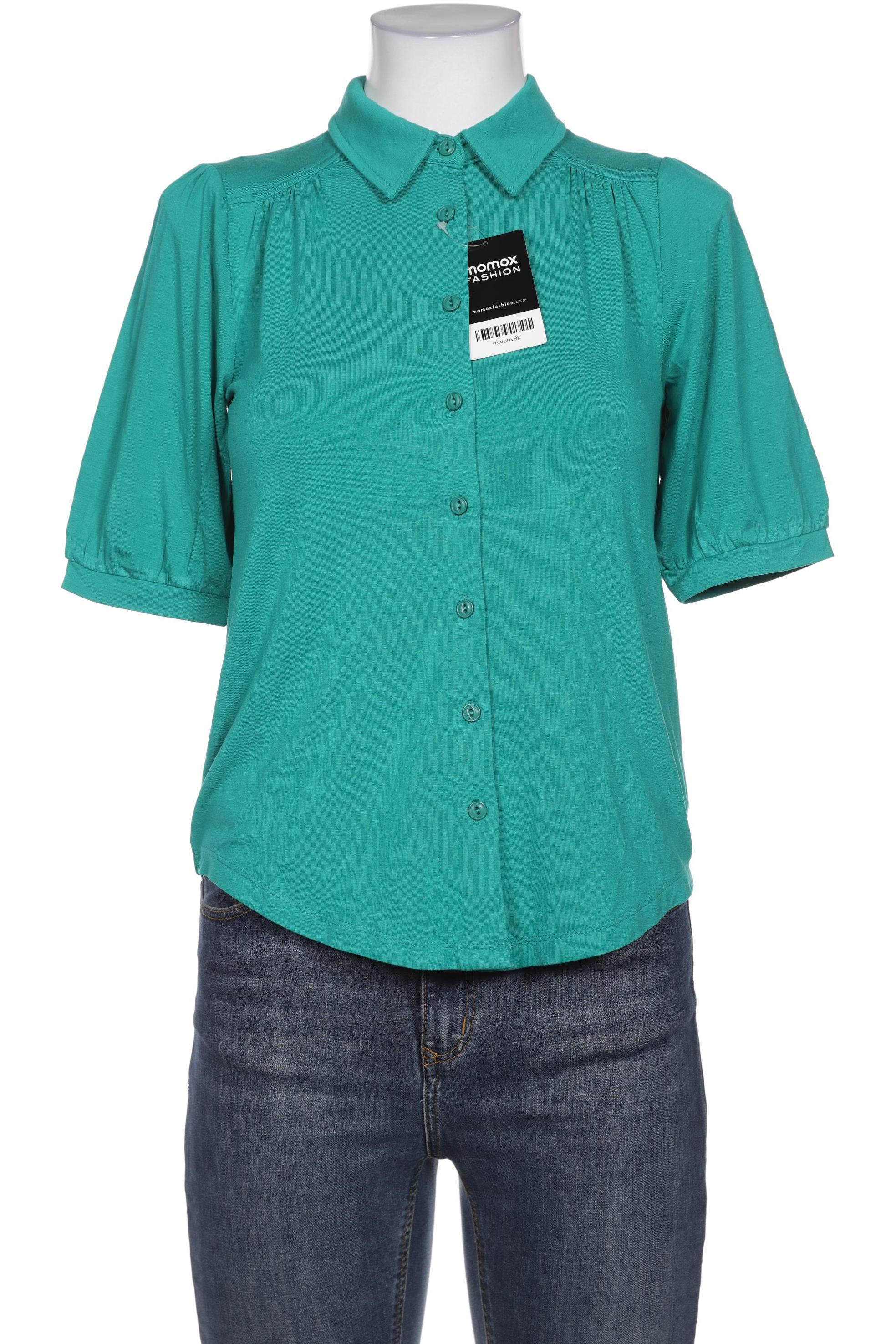 

King Louie Damen Bluse, türkis, Gr. 36