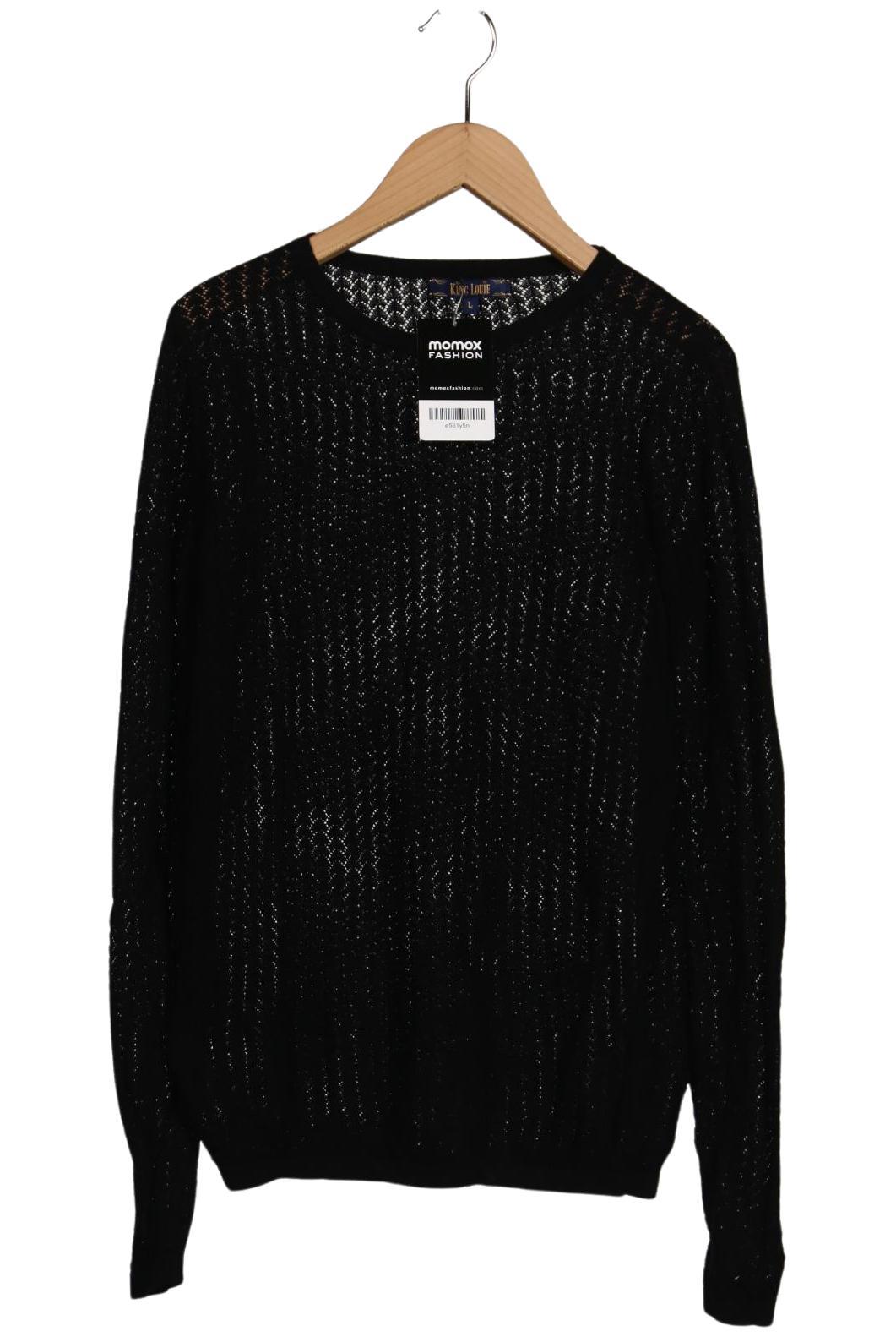 

King Louie Damen Pullover, schwarz, Gr. 42