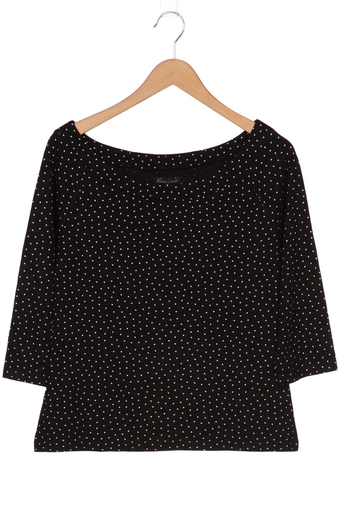 

KING LOUIE Damen Langarmshirt, schwarz