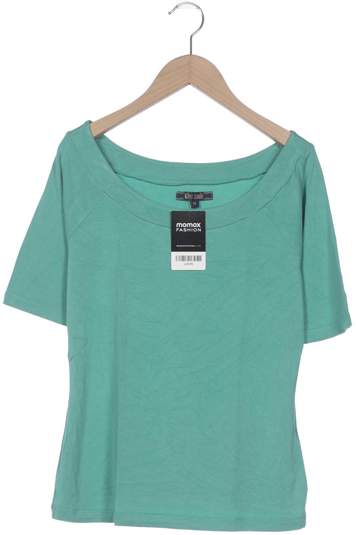 

King Louie Damen T-Shirt, türkis, Gr. 38