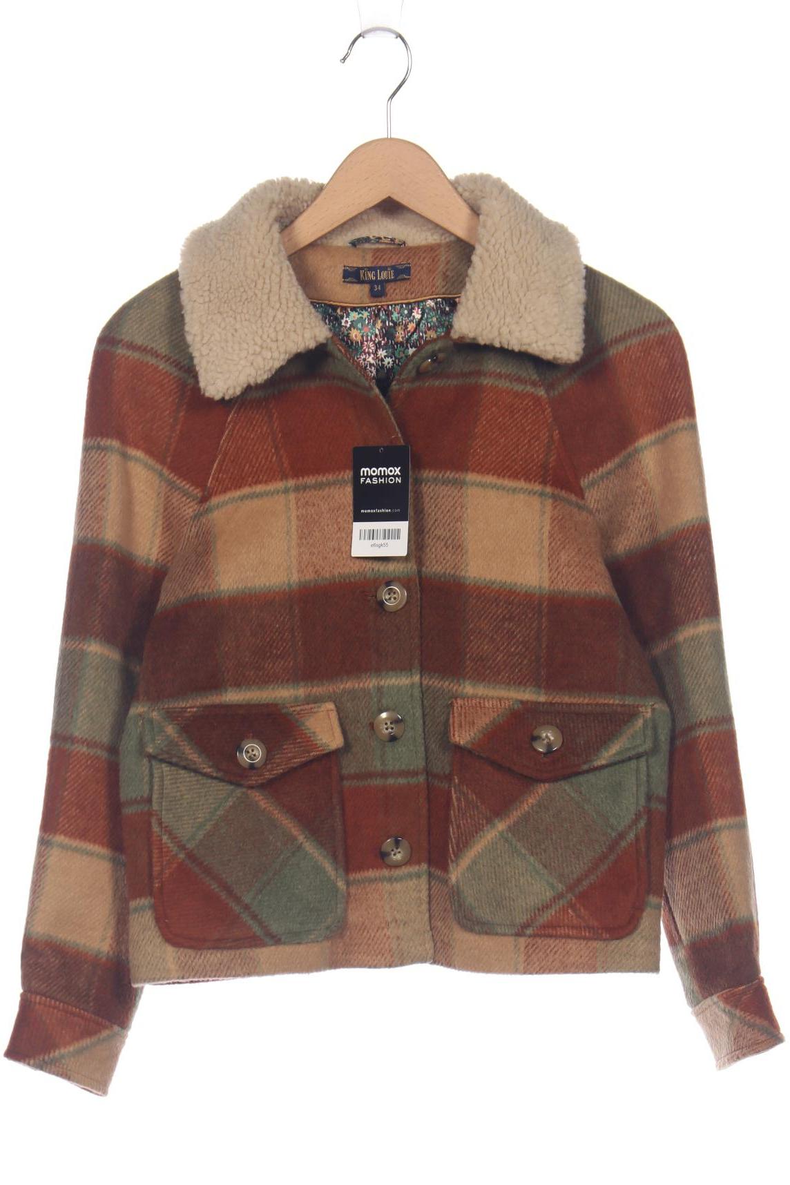 

King Louie Damen Jacke, braun, Gr. 34