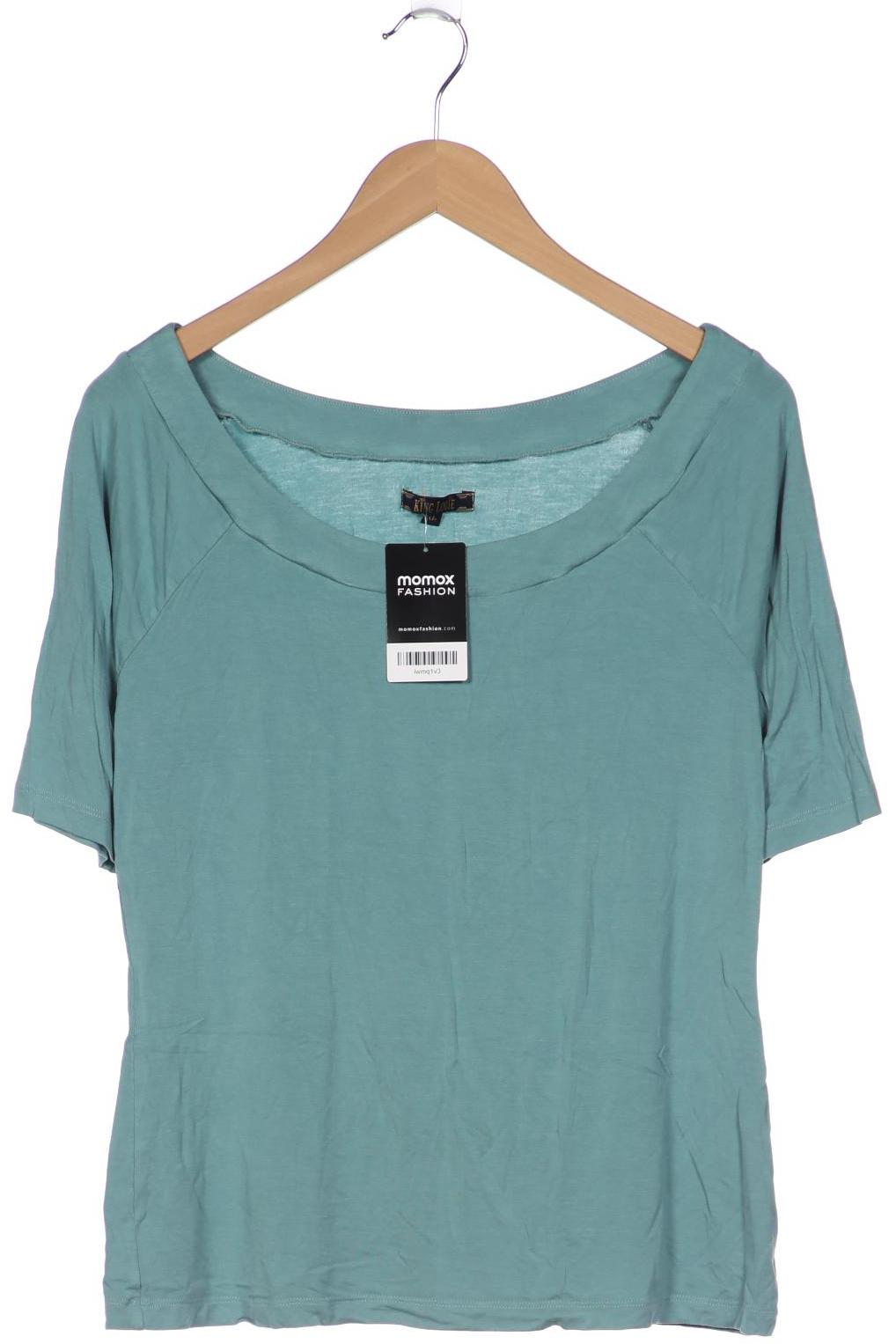 

King Louie Damen T-Shirt, türkis, Gr. 44
