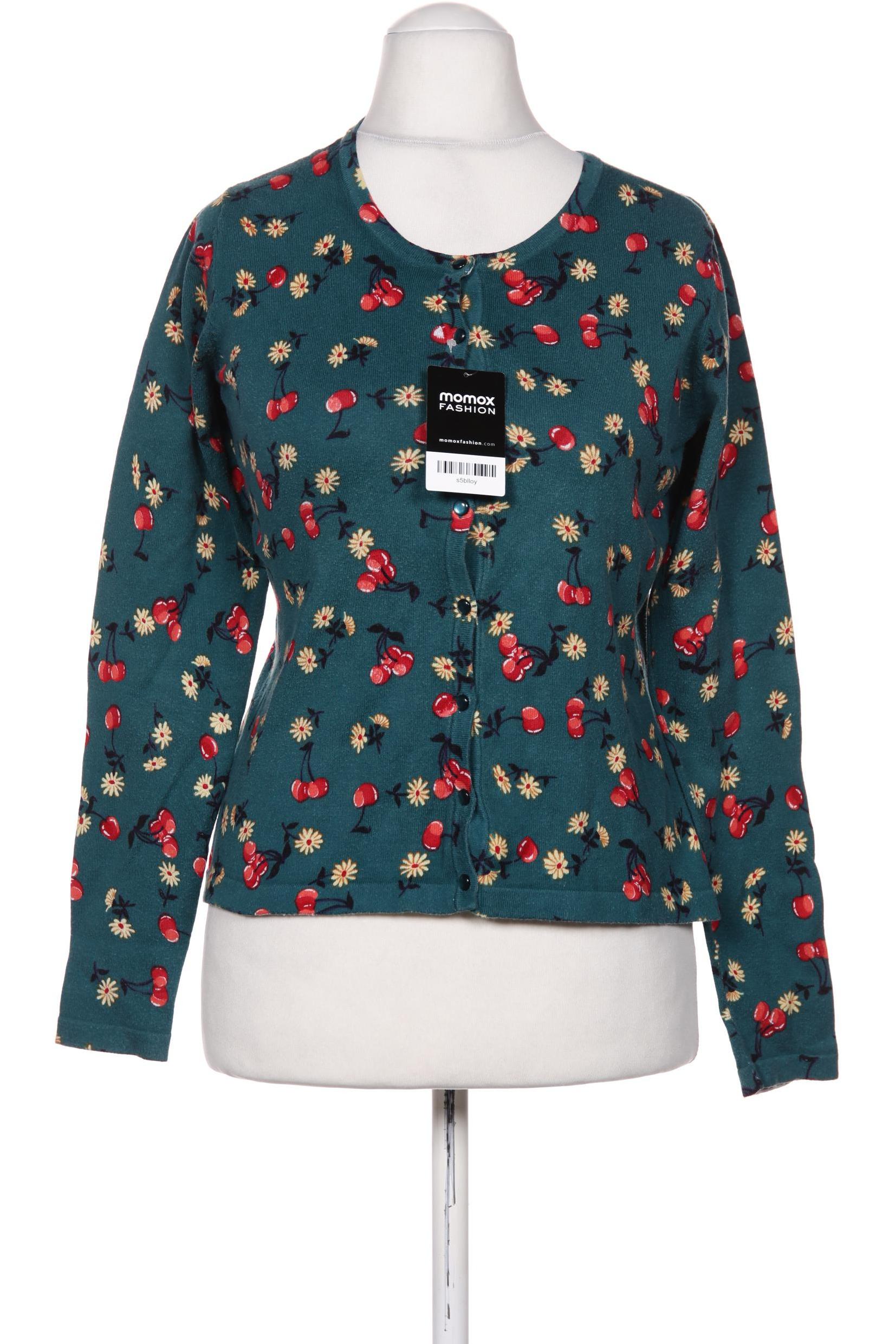 

King Louie Damen Strickjacke, türkis, Gr. 38