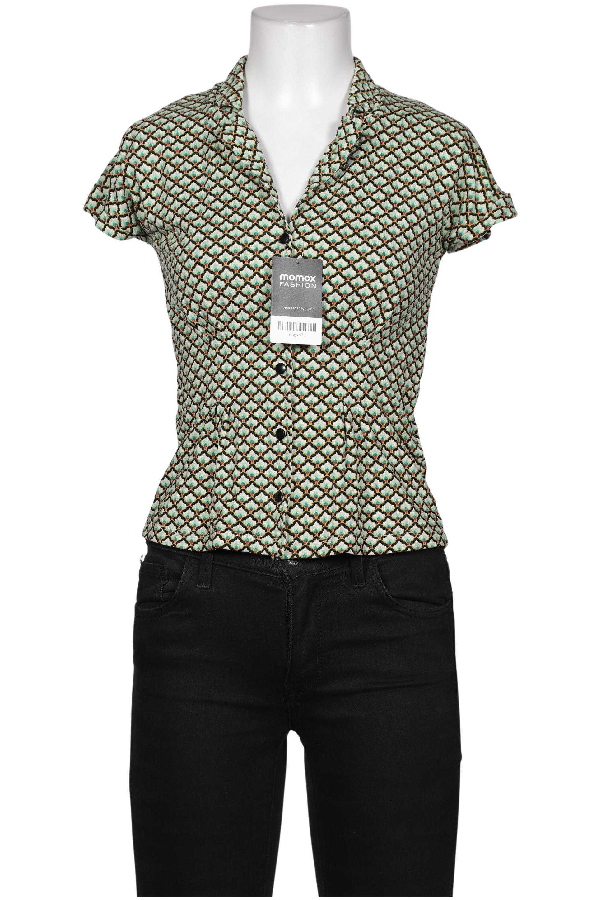 

King Louie Damen Bluse, grün, Gr. 34