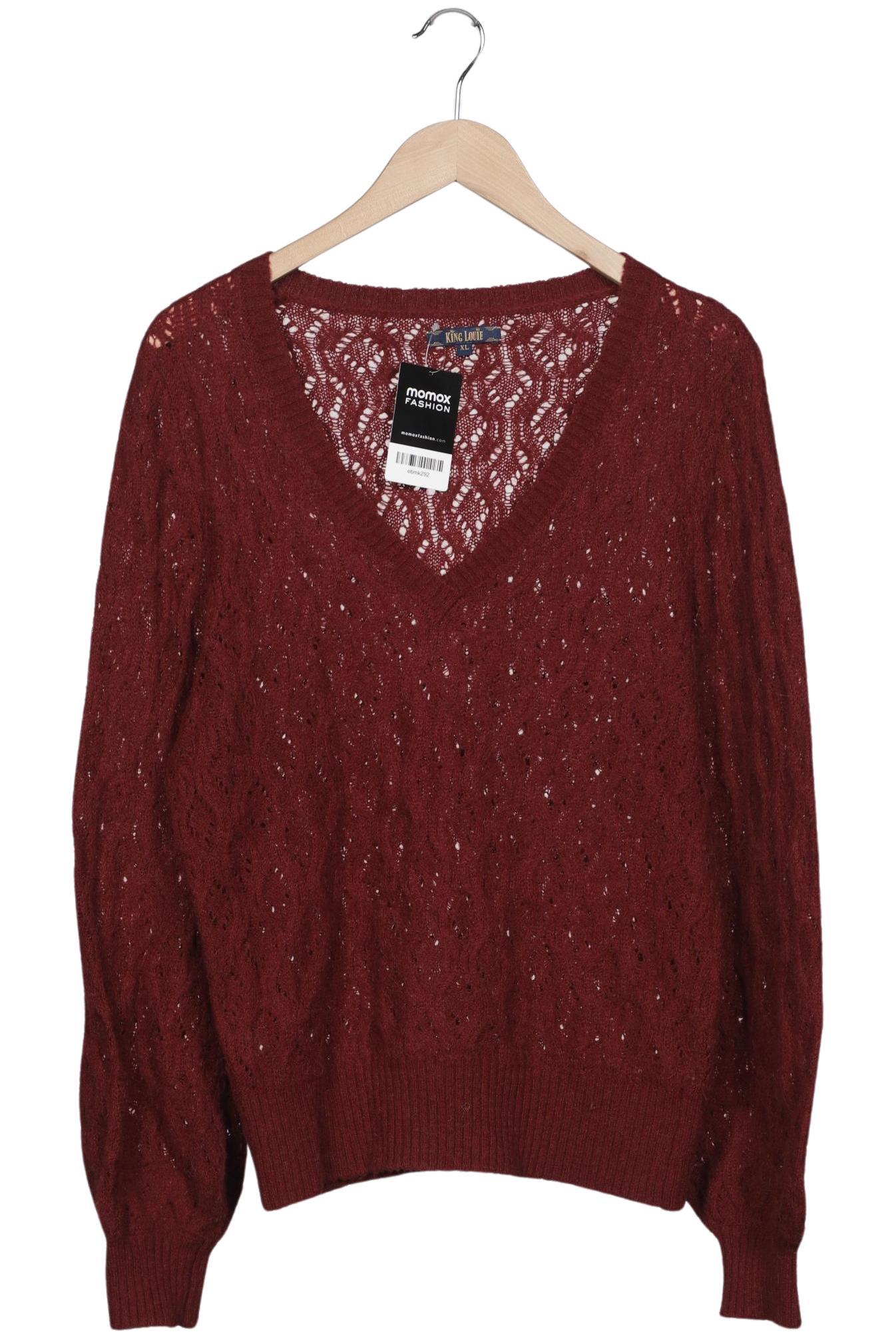 

King Louie Damen Pullover, bordeaux, Gr. 44